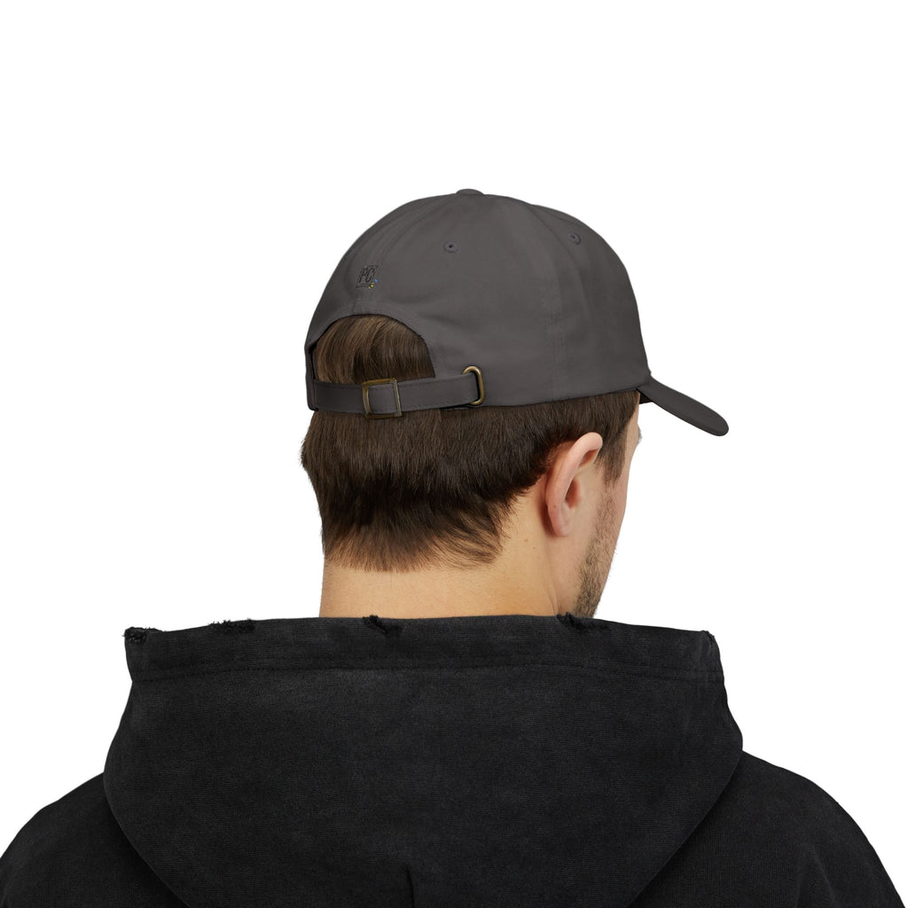Dad Cap — "Poetic Chaos" Embroidered Floral Dad Hat