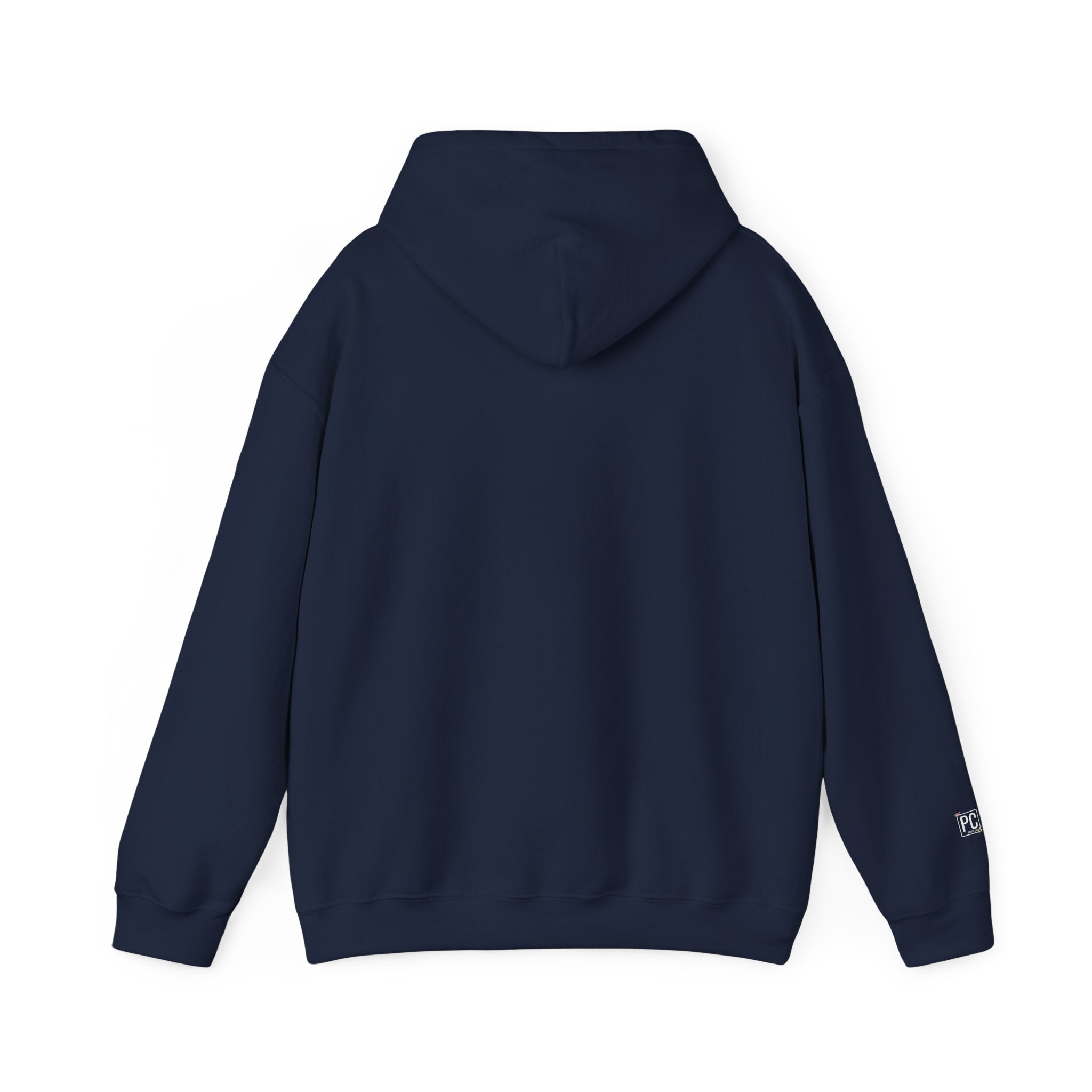 Poetic Chaos Pullover Hoodie Floral White Logo