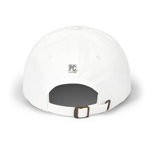 Dad Cap — "Poetic Chaos" Embroidered Floral Dad Hat