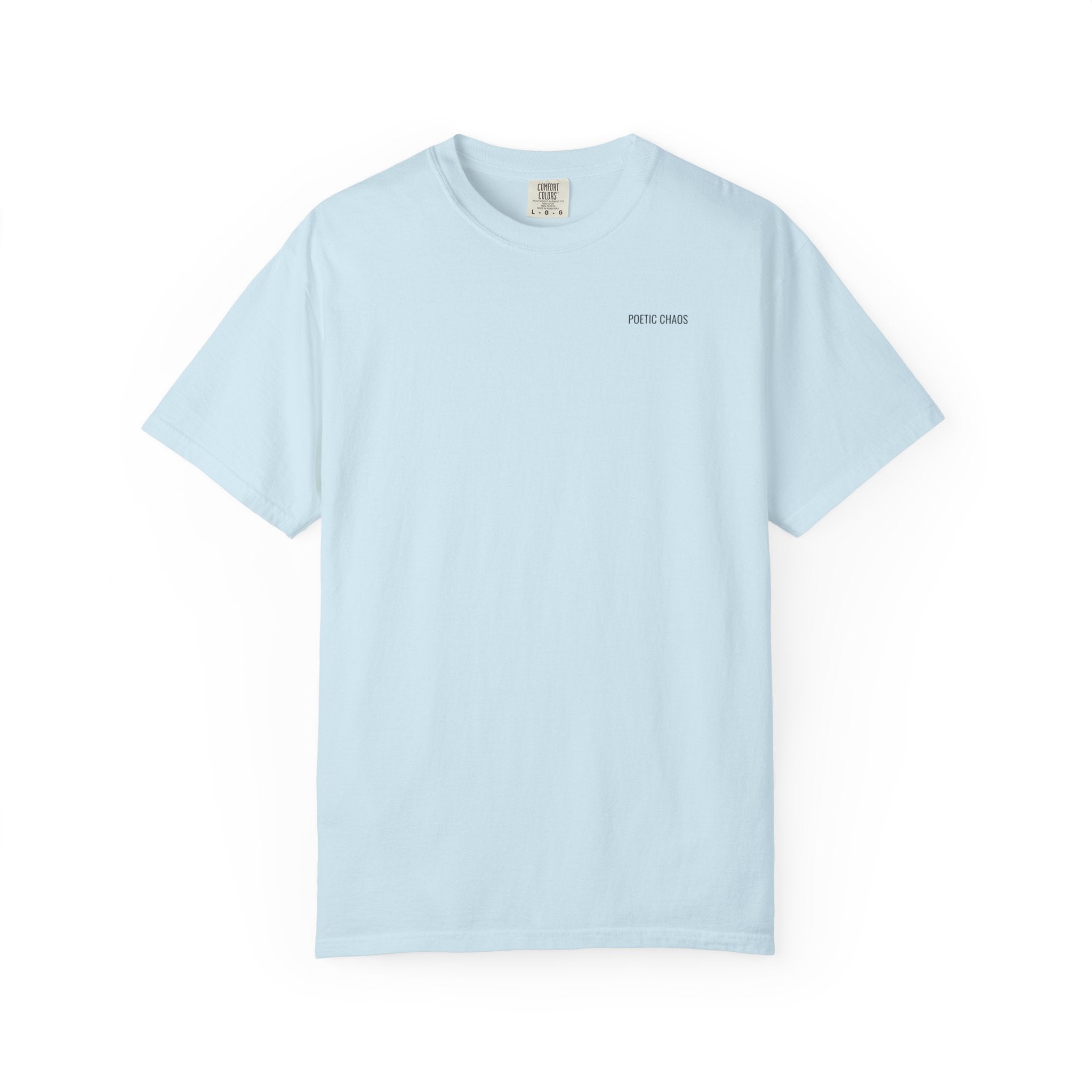 Poetic Chaos minimal t-shirt