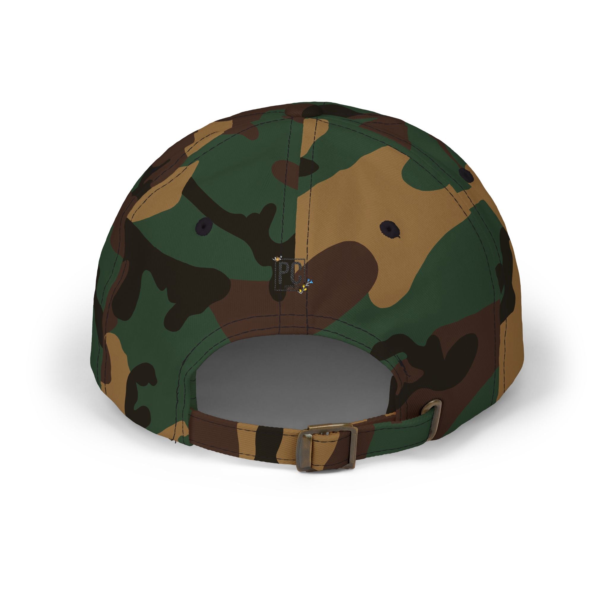 Dad Cap — "Poetic Chaos" Embroidered Floral Dad Hat