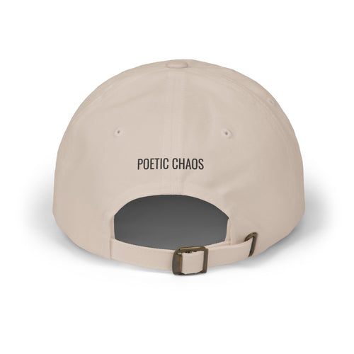 Poetic Chaos Classic Dad Cap — Minimal PC Logo Baseball Hat