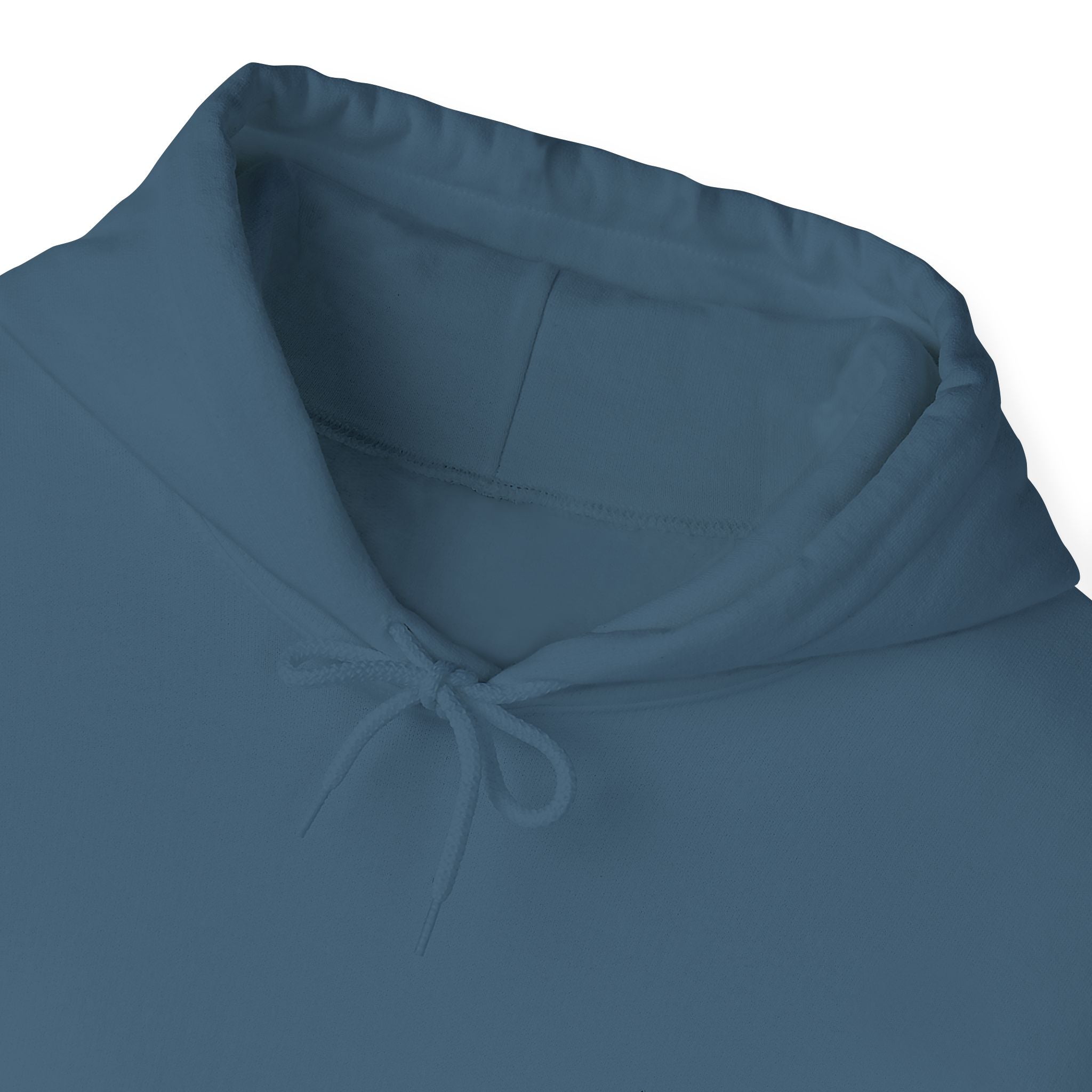 Poetic Chaos embroided white logo hoodie