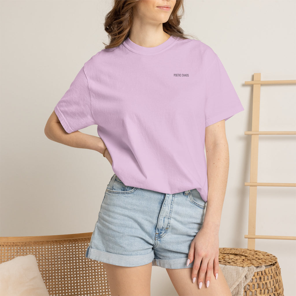 Poetic Chaos minimal t-shirt