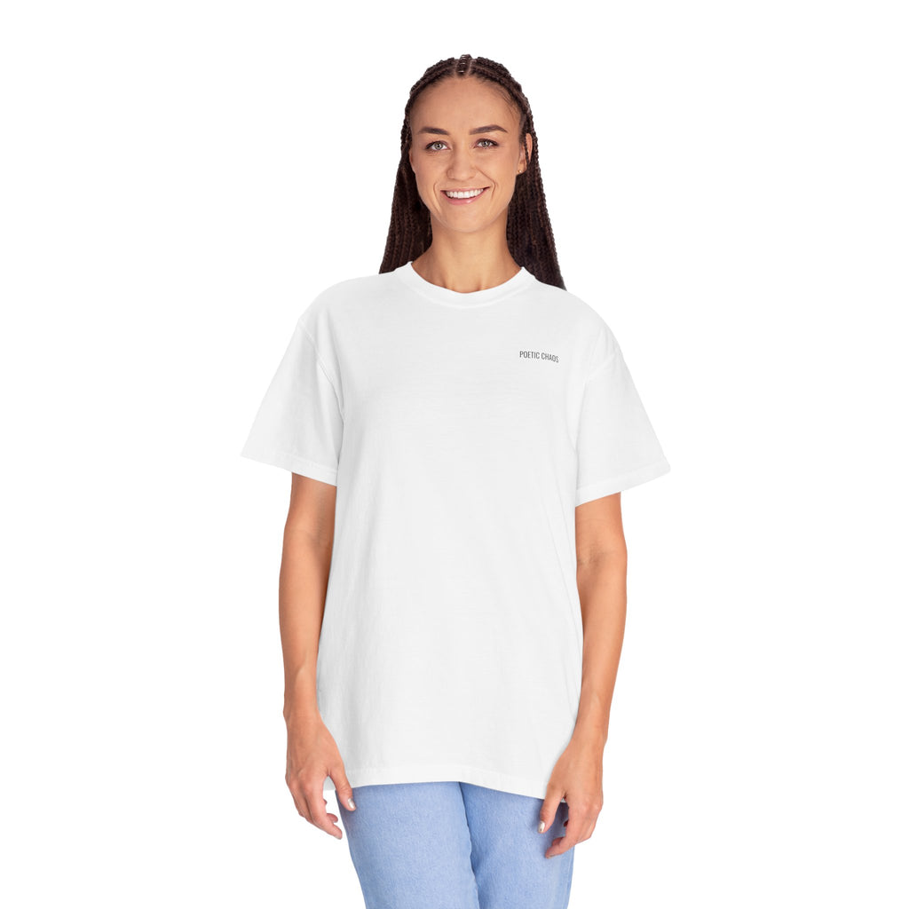 Poetic Chaos minimal t-shirt