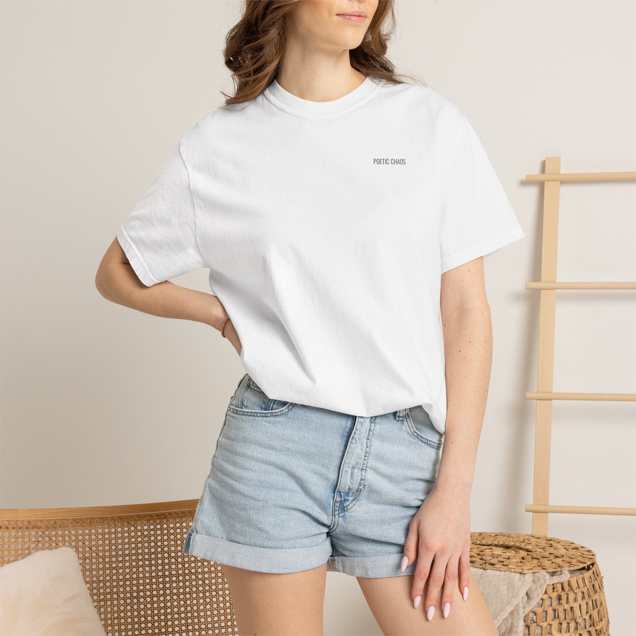 Poetic Chaos minimal t-shirt
