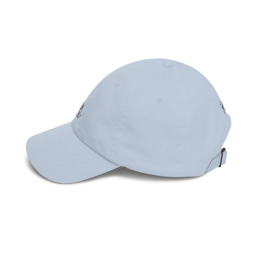 Dad Cap — 'PC' floral Logo & "Poetic Chaos" Embroidered Casual Baseball Hat