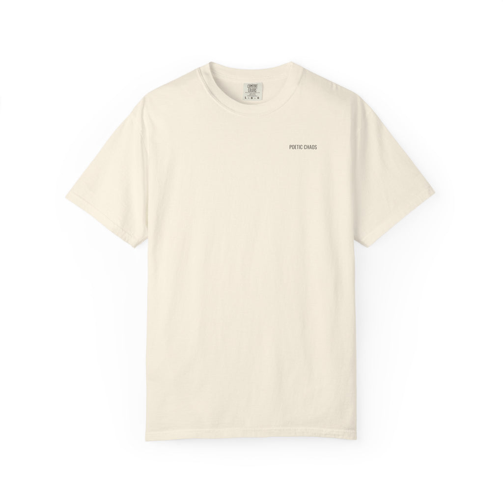Poetic Chaos minimal t-shirt