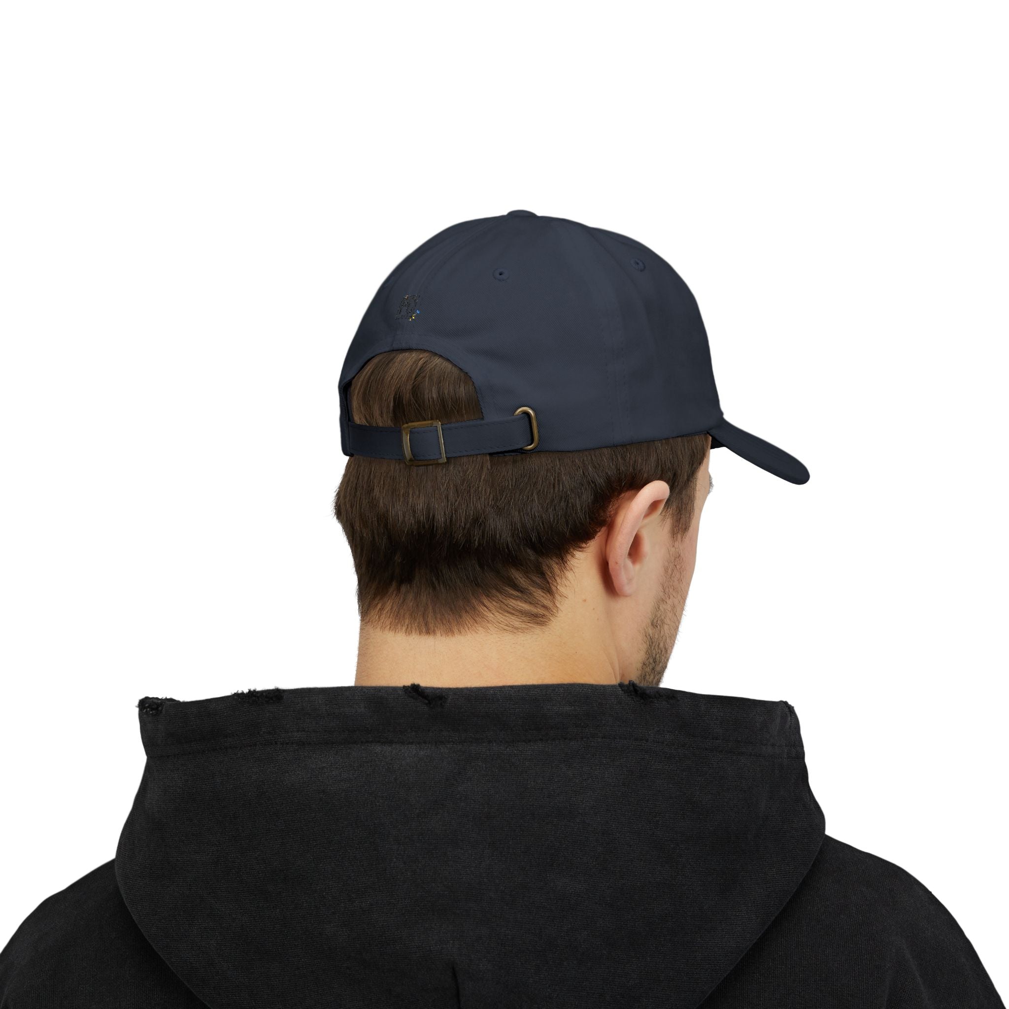 Dad Cap — "Poetic Chaos" Embroidered Floral Dad Hat