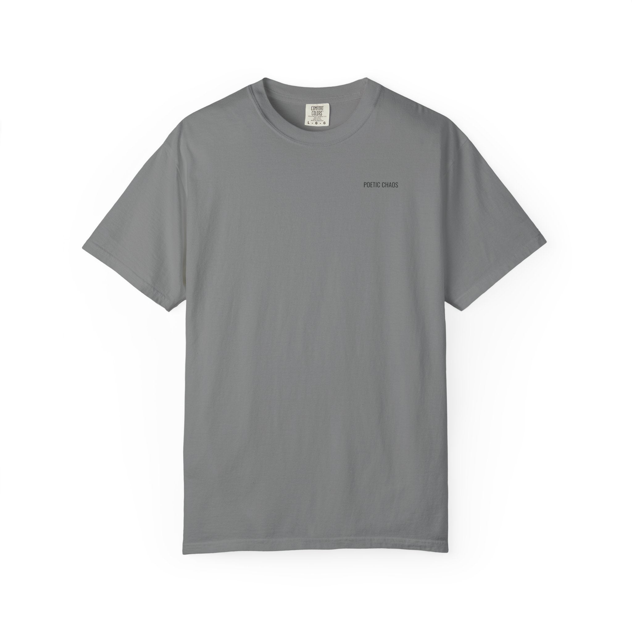 Poetic Chaos minimal t-shirt