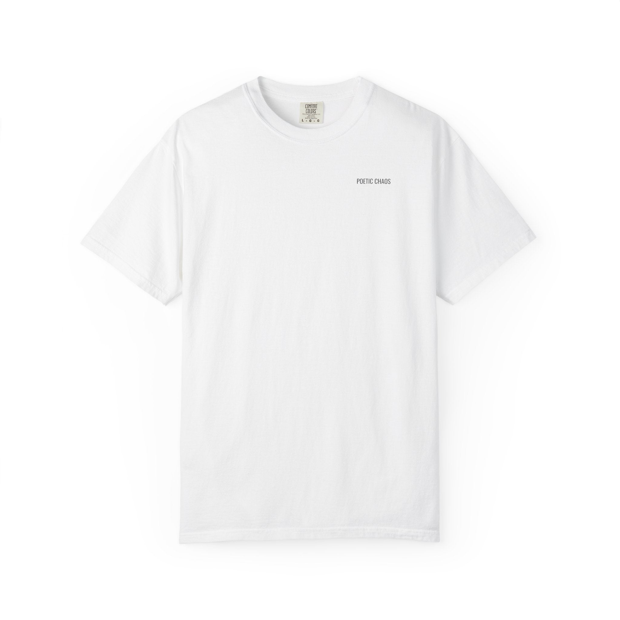 Poetic Chaos minimal t-shirt