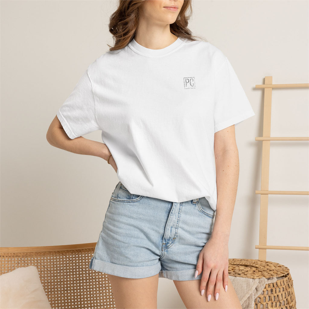 Poetic Chaos Embroided White Logo