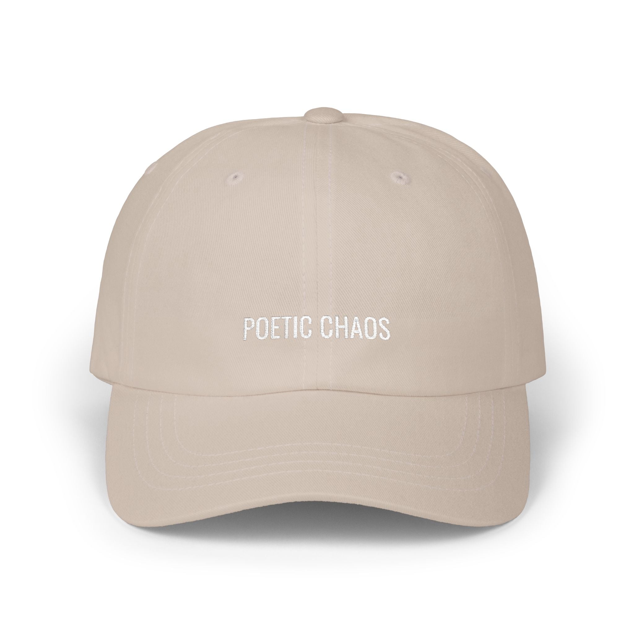 Poetic Chaos white label Classic Dad Cap