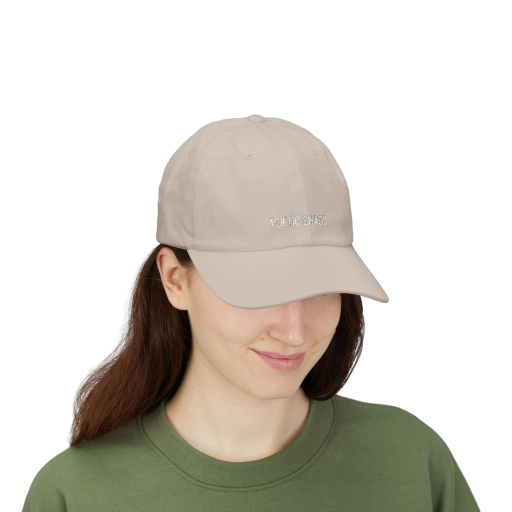 Poetic Chaos white label Classic Dad Cap