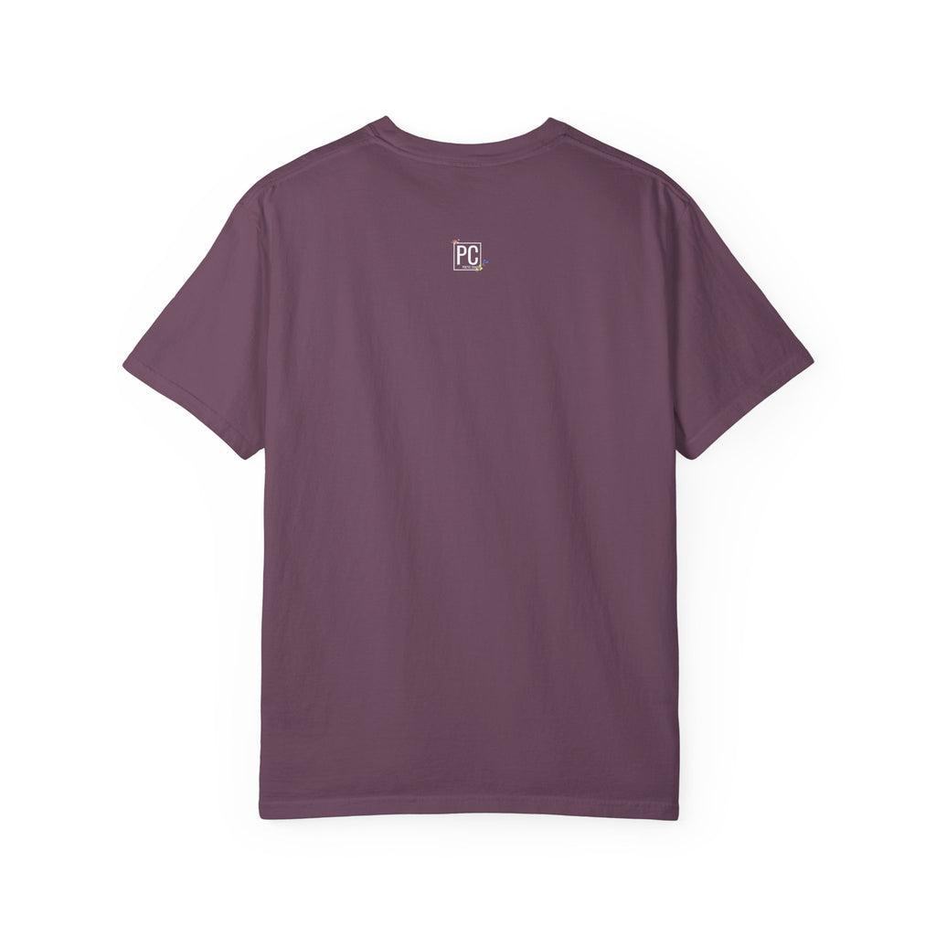 Poetic chaos minimal t-shirts floral white label