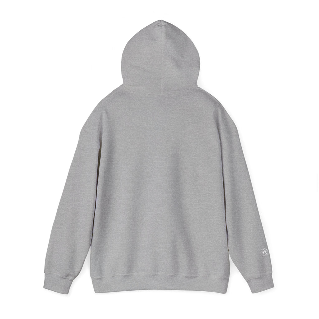 Poetic Chaos Hoodie — Minimal Black Streetwear Pullover white label