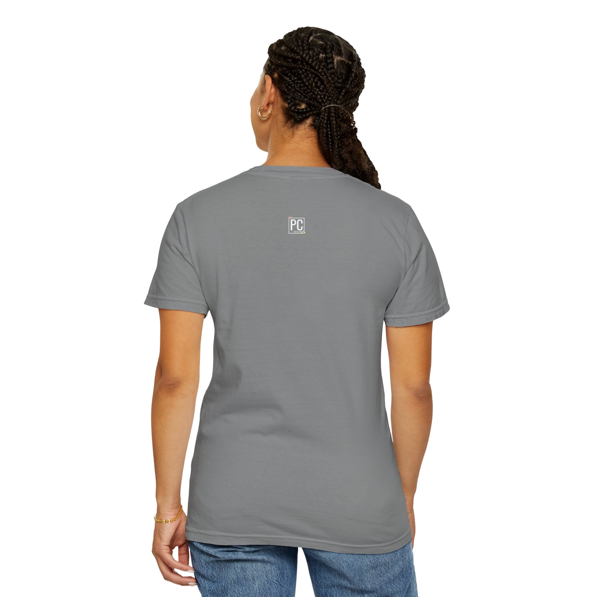 Poetic chaos minimal t-shirts floral white label