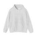 Poetic Chaos embroided white logo hoodie
