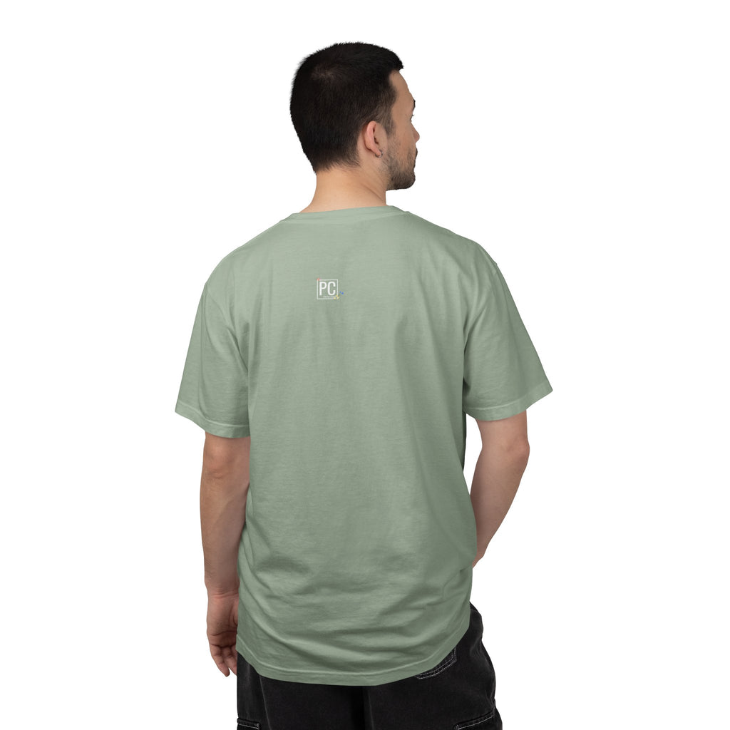 Poetic chaos minimal t-shirts floral white label