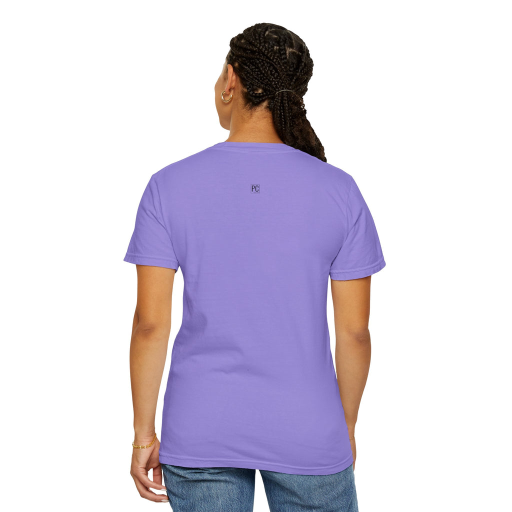 Poetic Chaos T-Shirt — Minimal Text Graphic Tee ("Poetic Chaos")