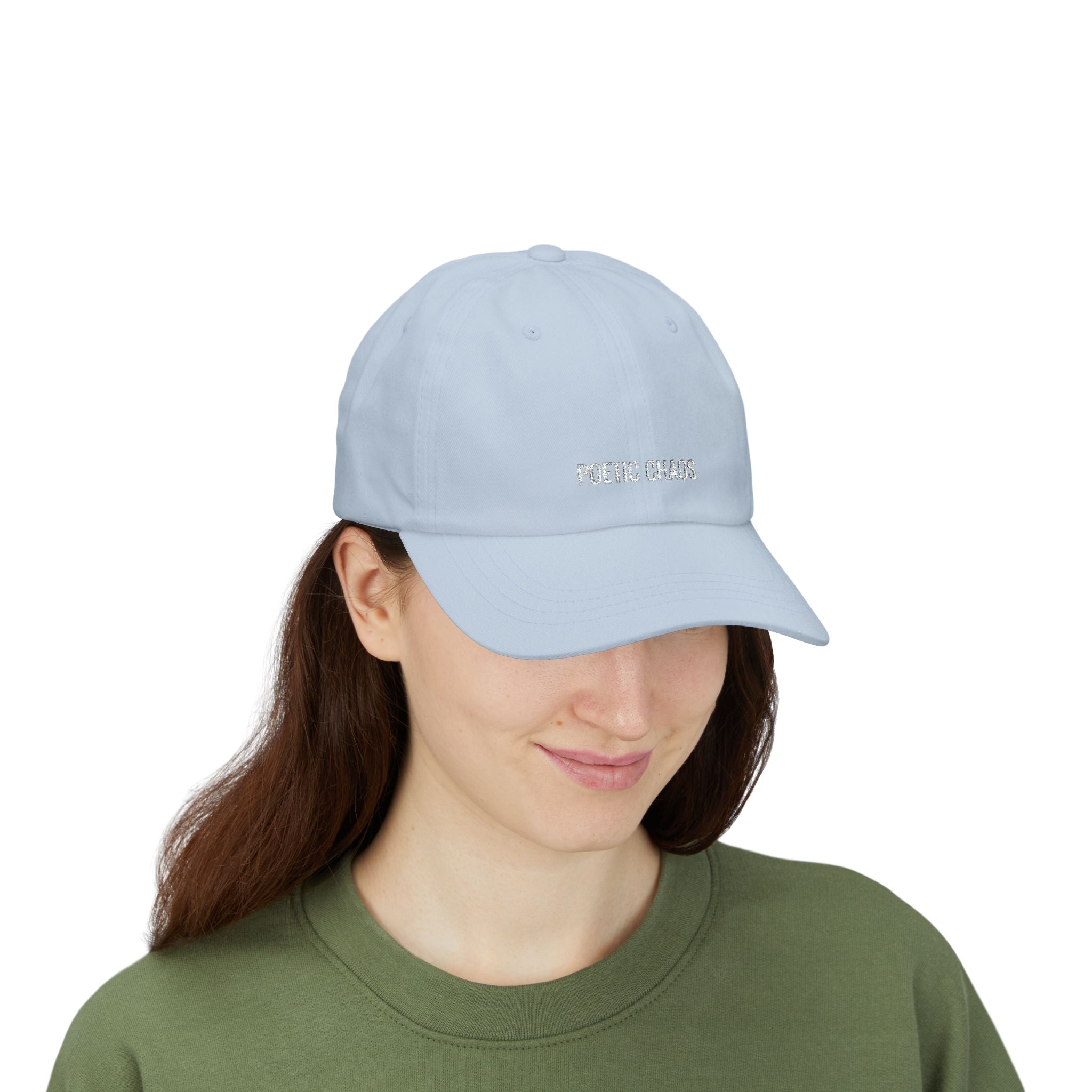 Poetic Chaos white label Classic Dad Cap