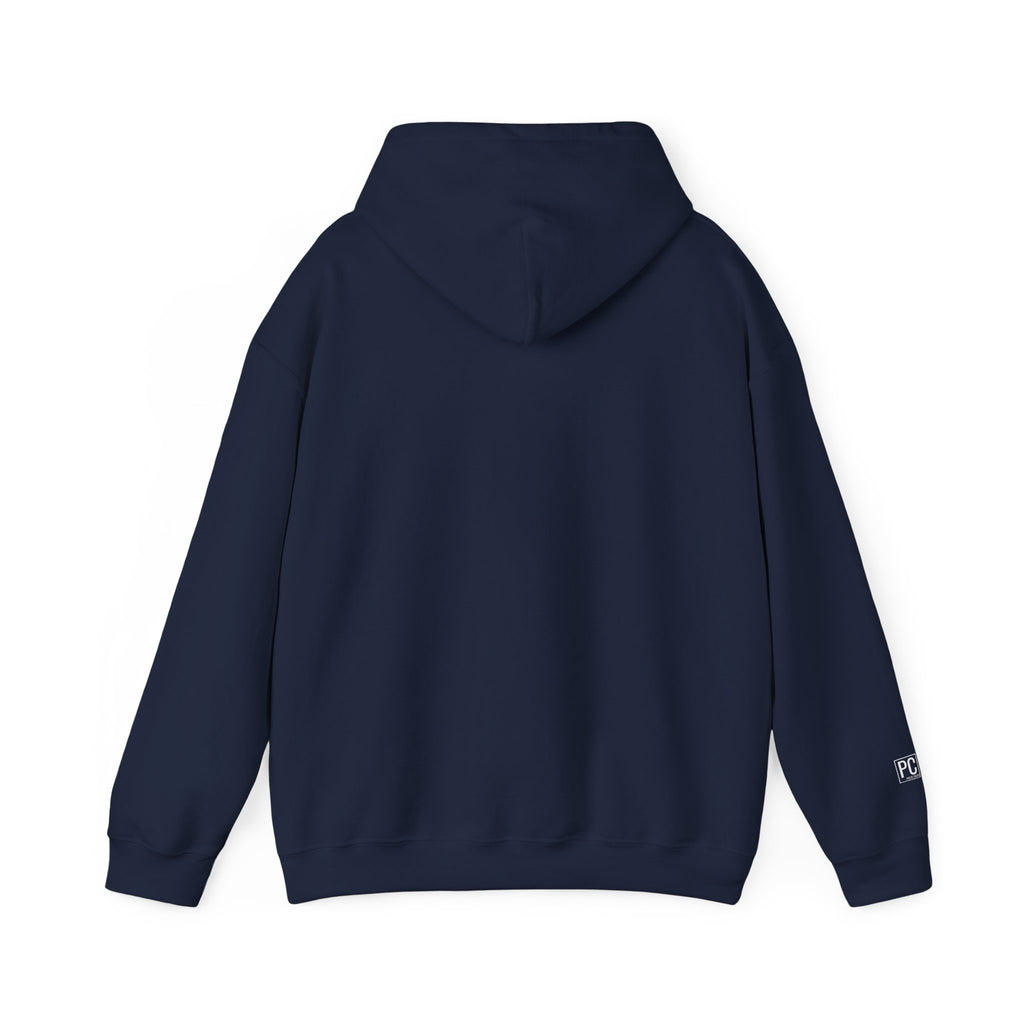 Poetic Chaos Hoodie — Minimal Black Streetwear Pullover white label