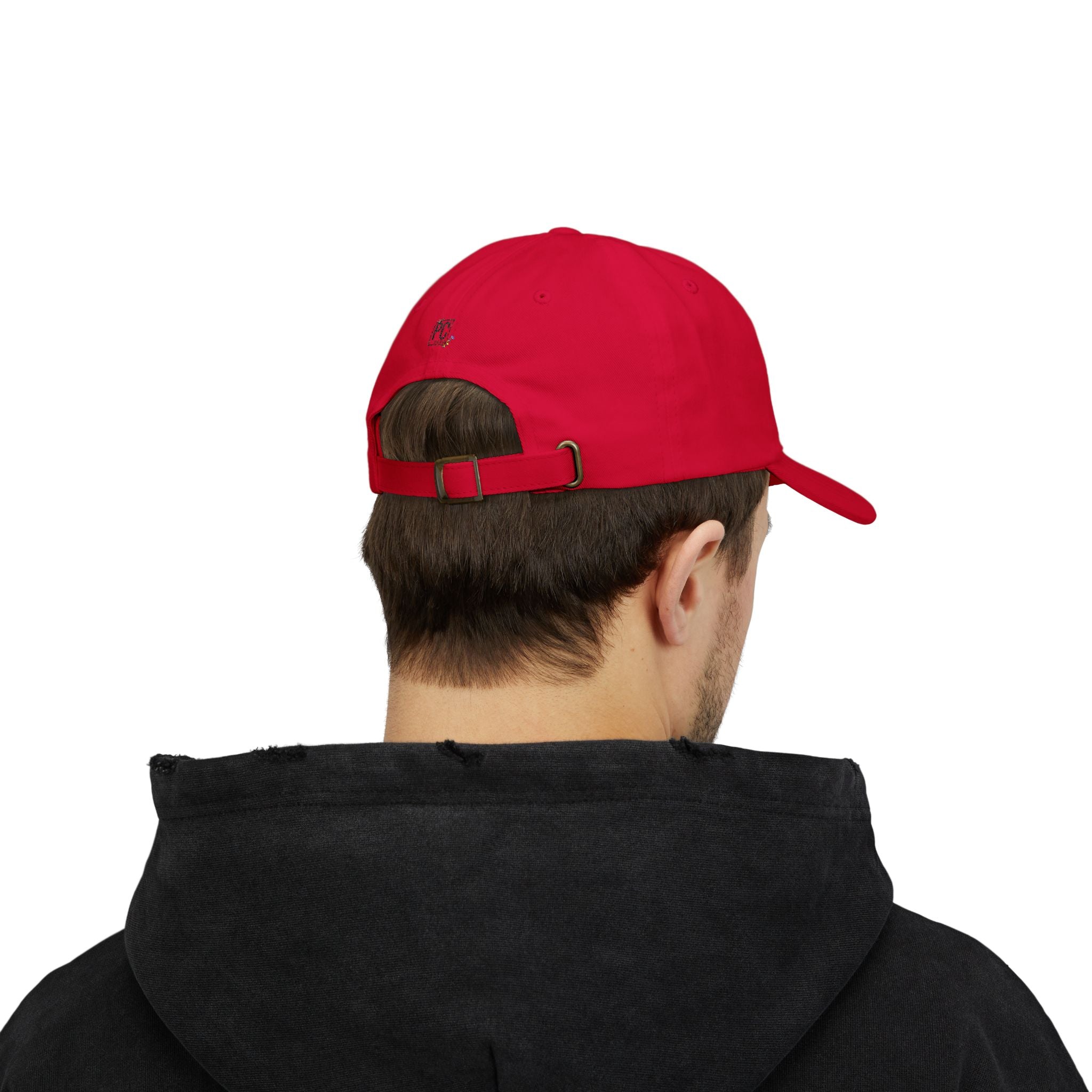 Dad Cap — "Poetic Chaos" Embroidered Floral Dad Hat