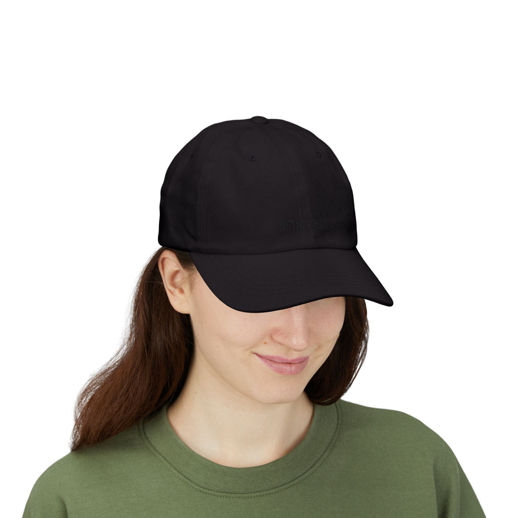Poetic Chaos Dad Cap - Minimal Embroidered Baseball Hat