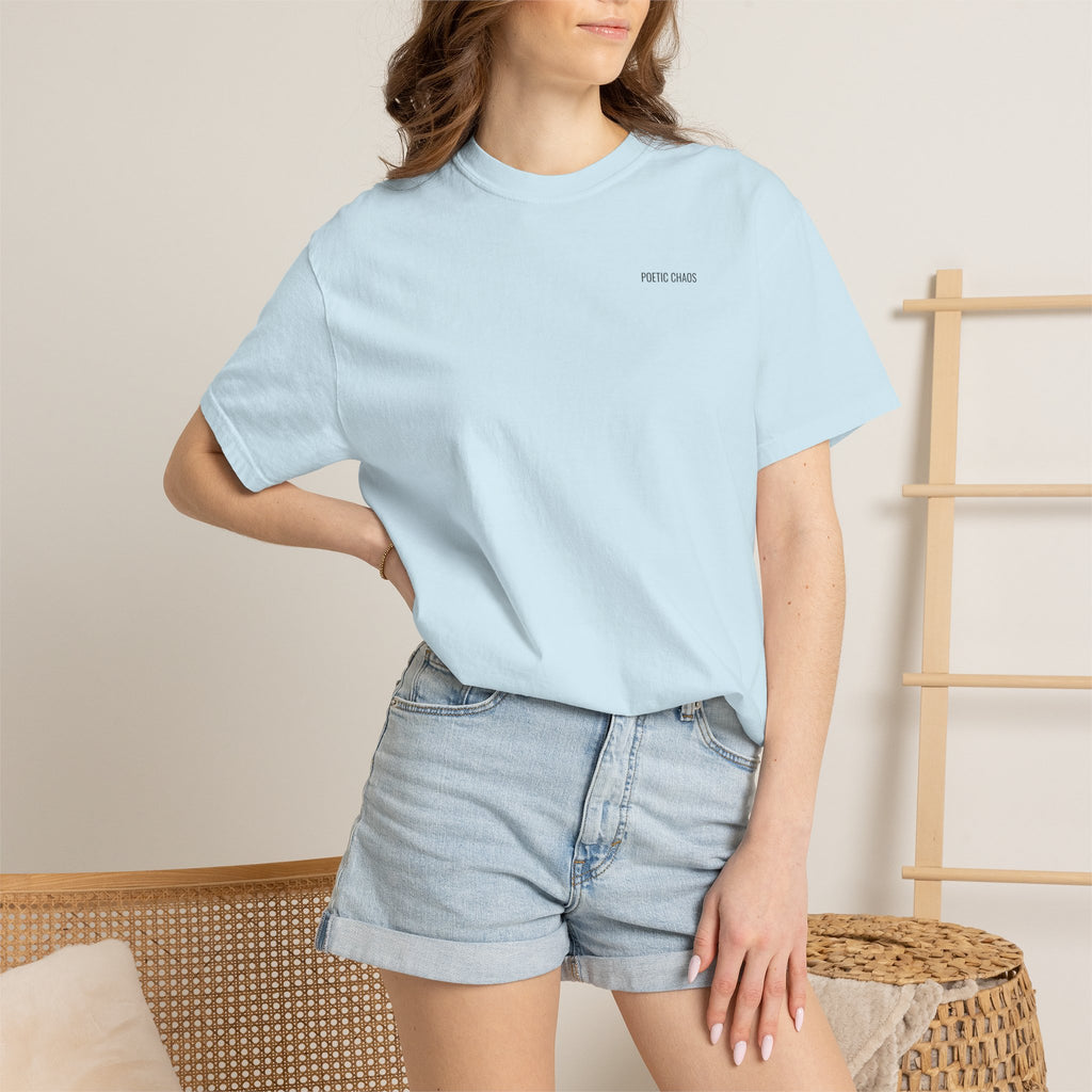 Poetic Chaos minimal t-shirt