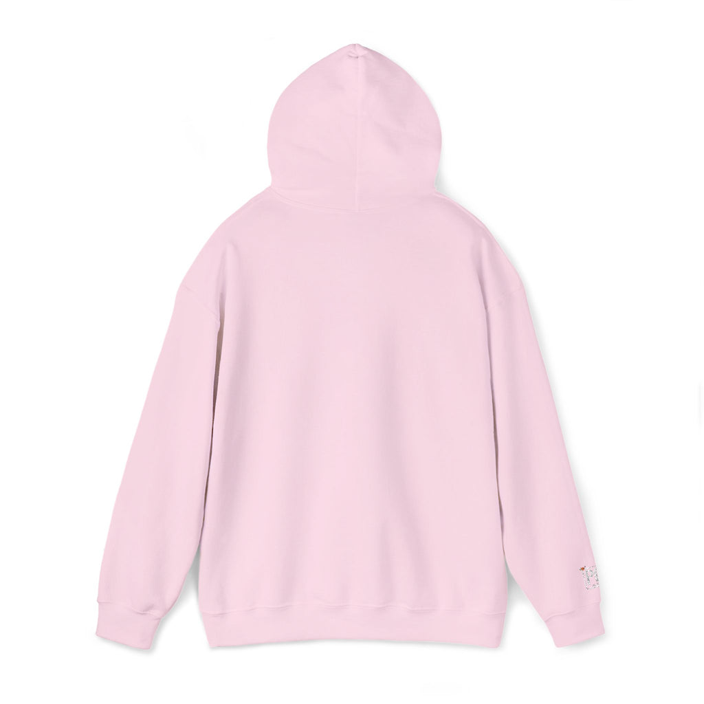 Poetic Chaos Embroided Floral Hoodie