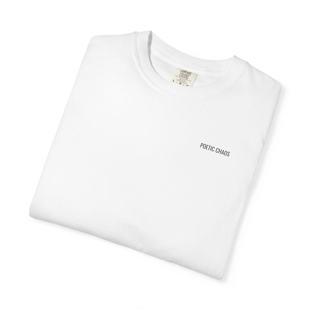 Poetic Chaos minimal t-shirt