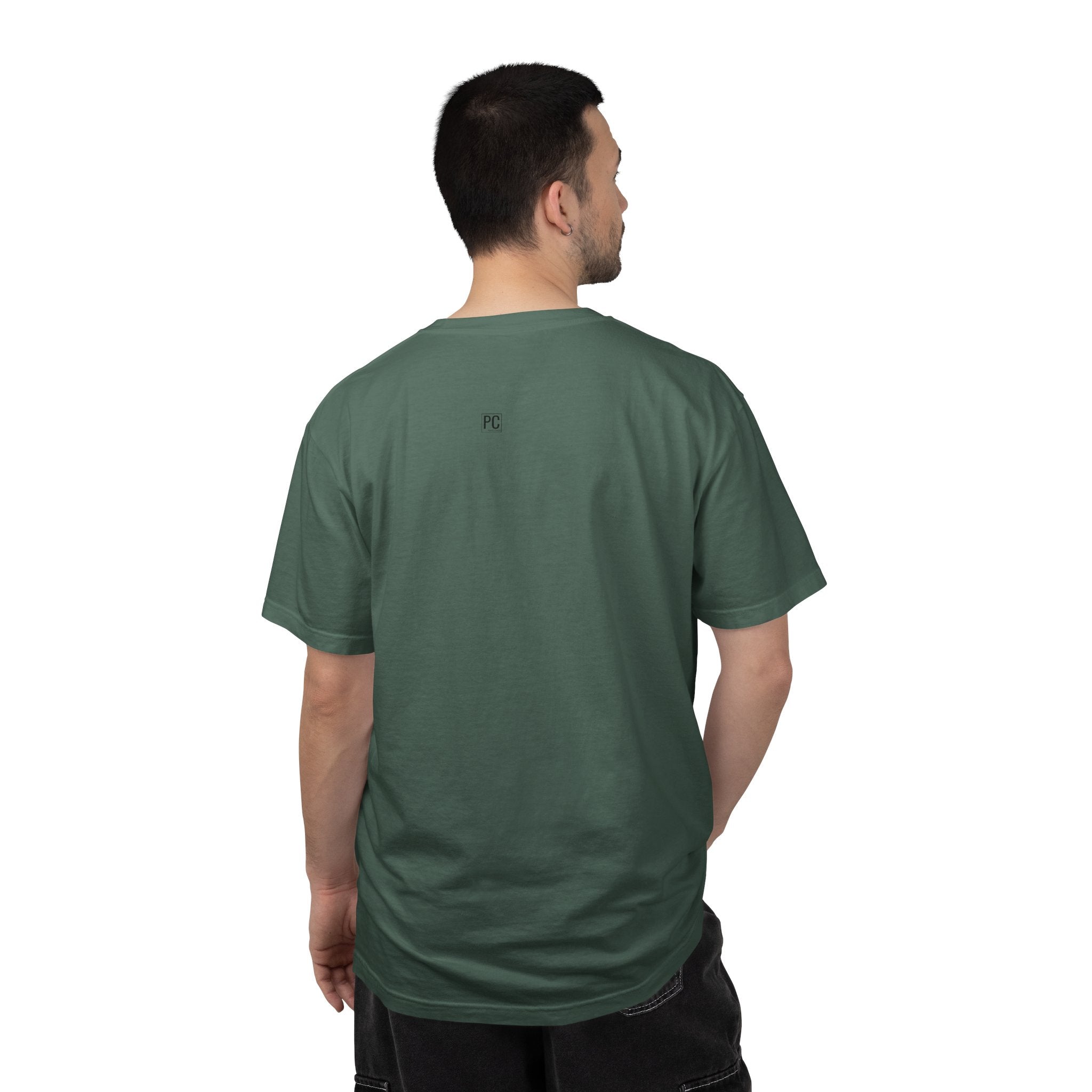 Poetic Chaos T-Shirt — Minimal Text Graphic Tee ("Poetic Chaos")