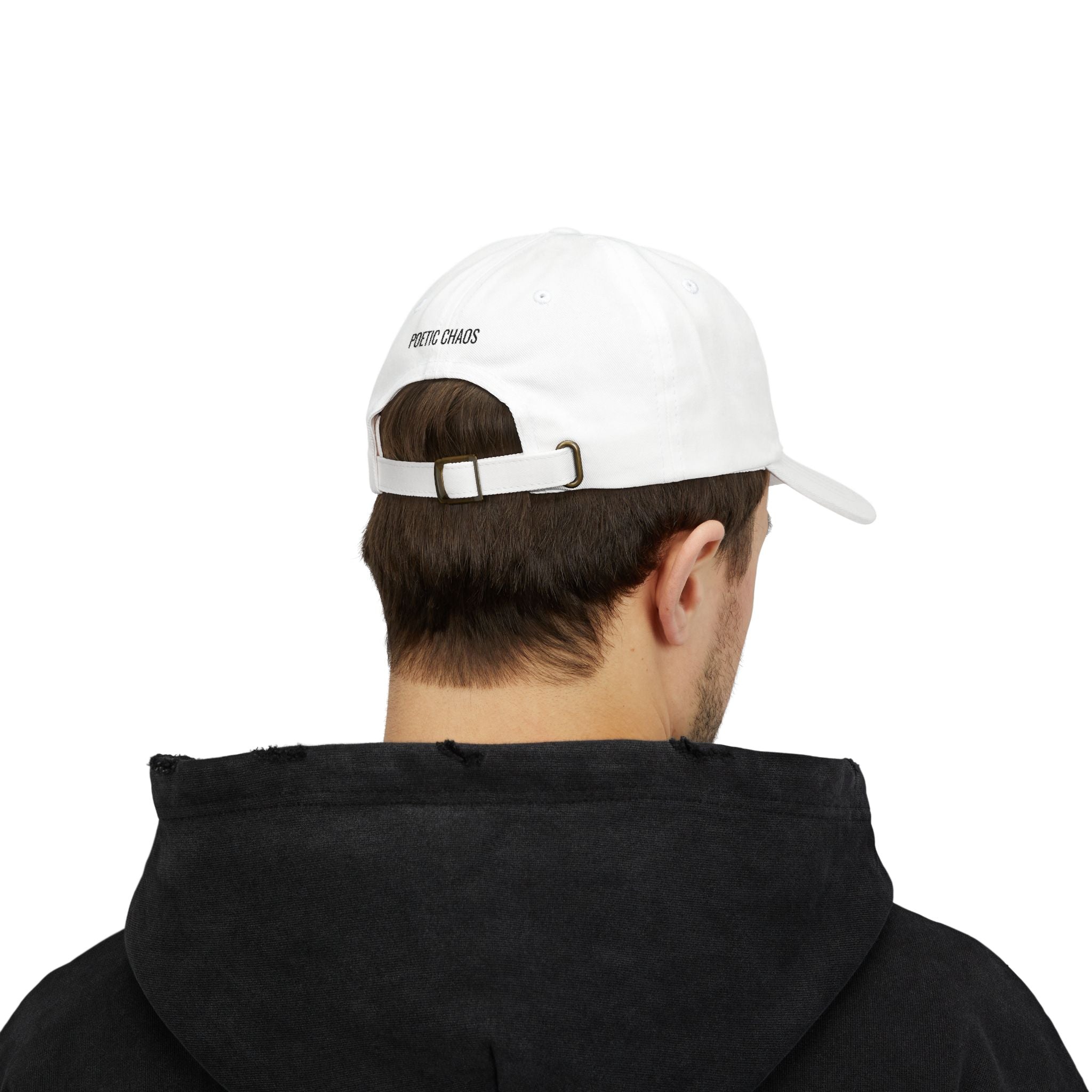 Poetic Chaos Classic Dad Cap — Minimal PC Logo Baseball Hat