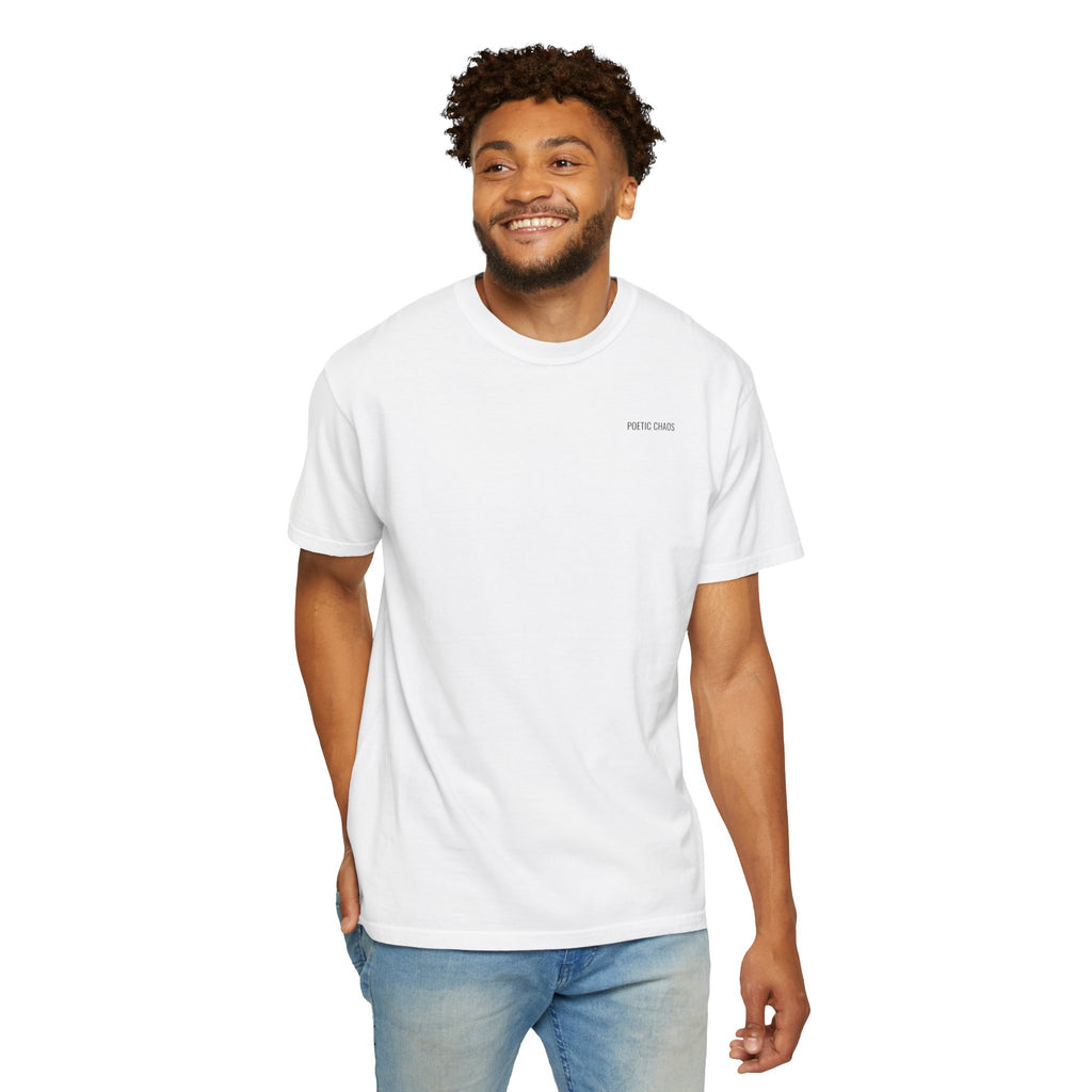 Poetic Chaos minimal t-shirt