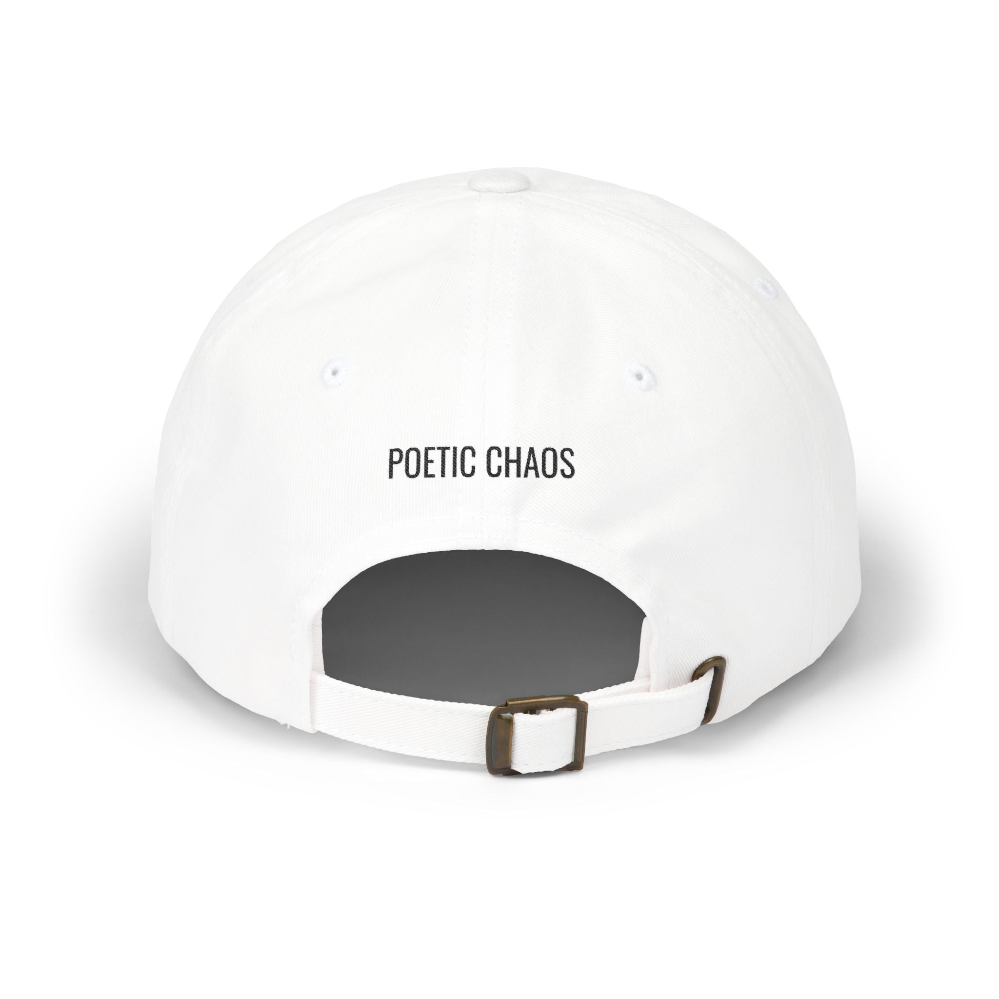 Poetic Chaos Classic Dad Cap — Minimal PC Logo Baseball Hat