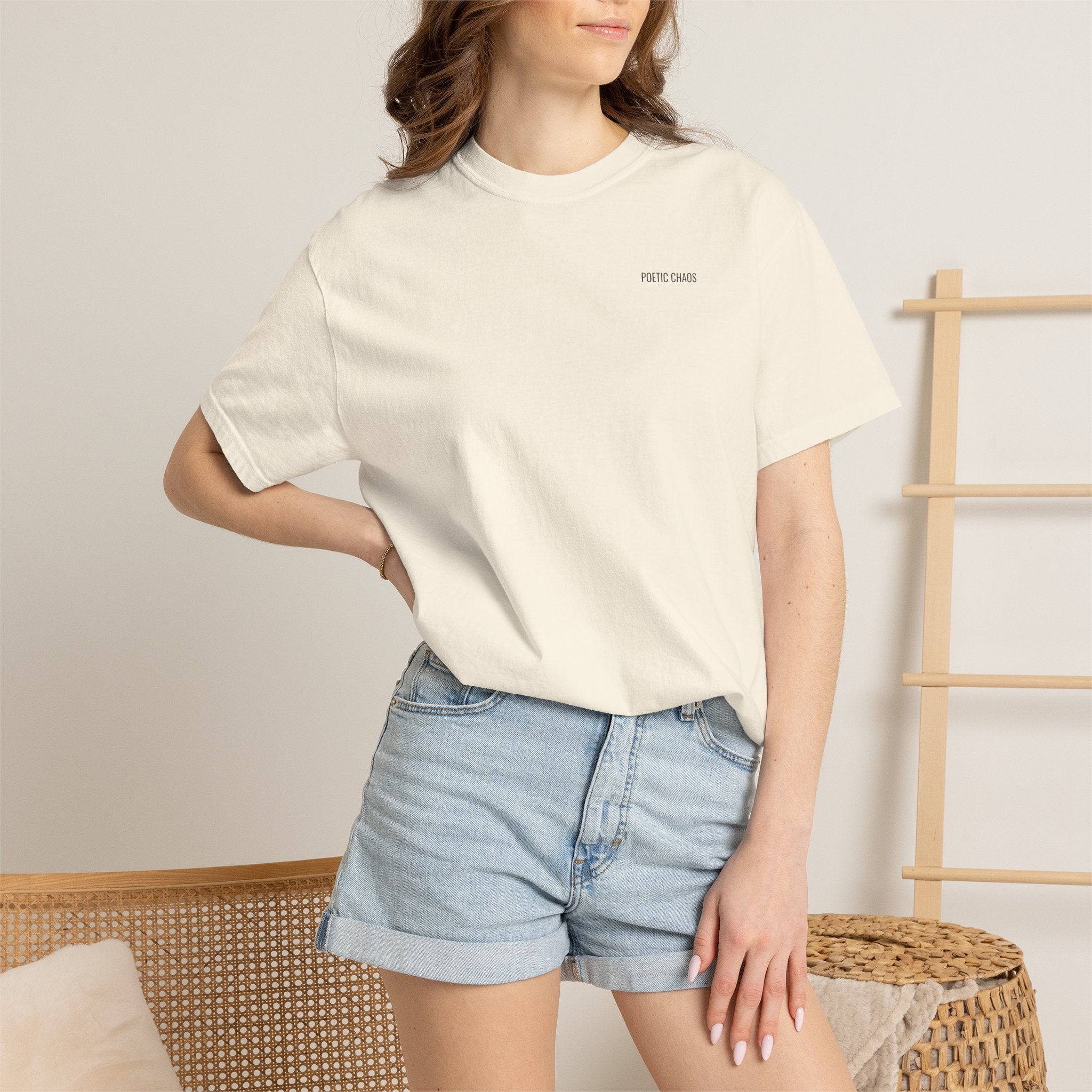 Poetic Chaos minimal t-shirt