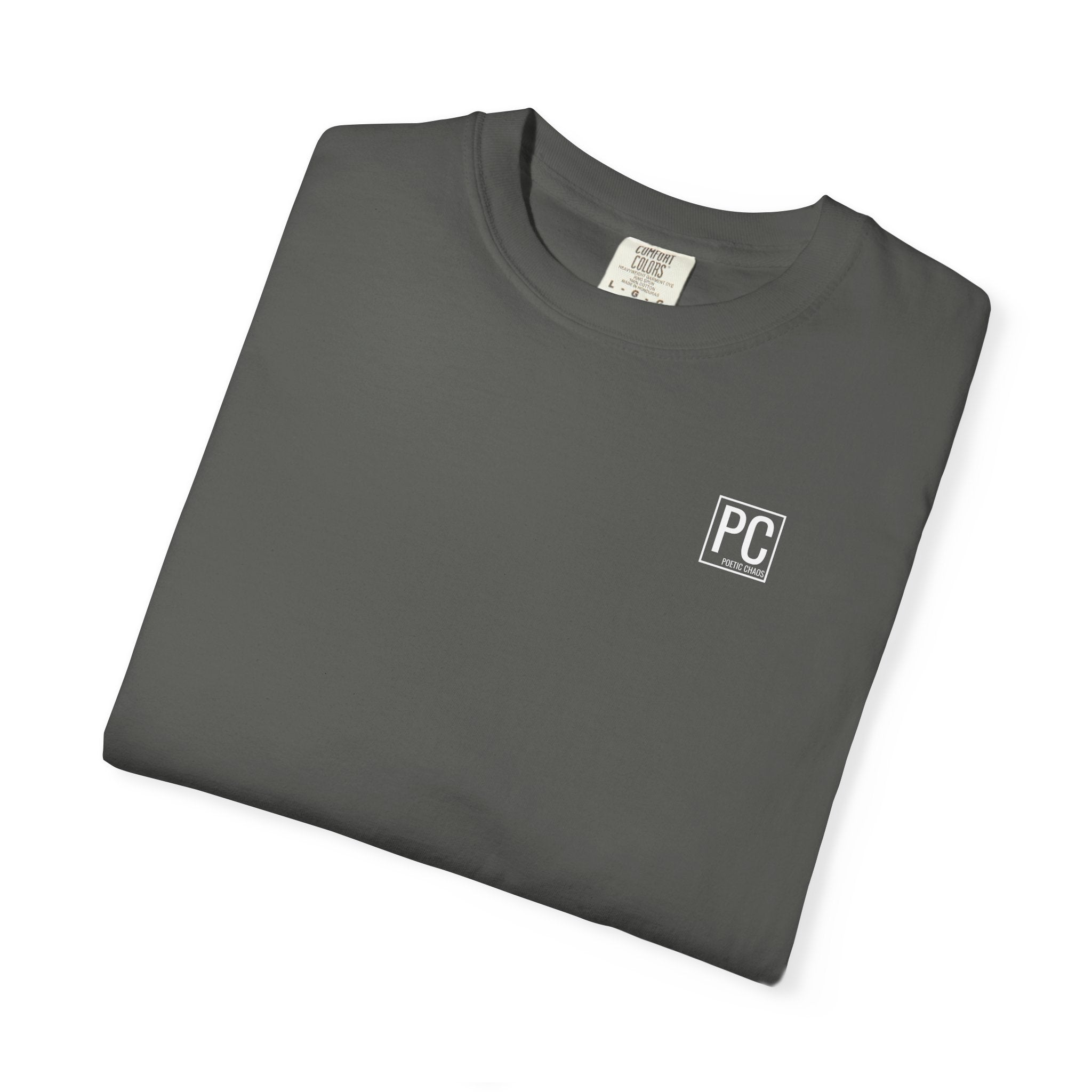 Poetic Chaos minimal t-shirts white label