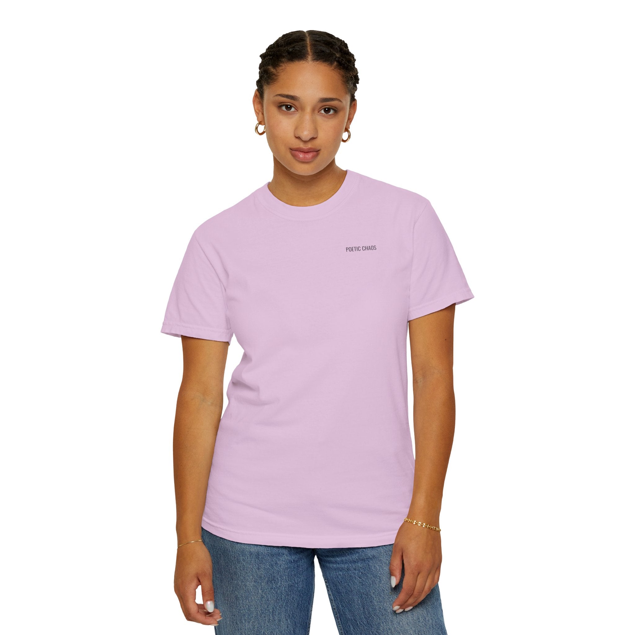Poetic Chaos minimal t-shirt