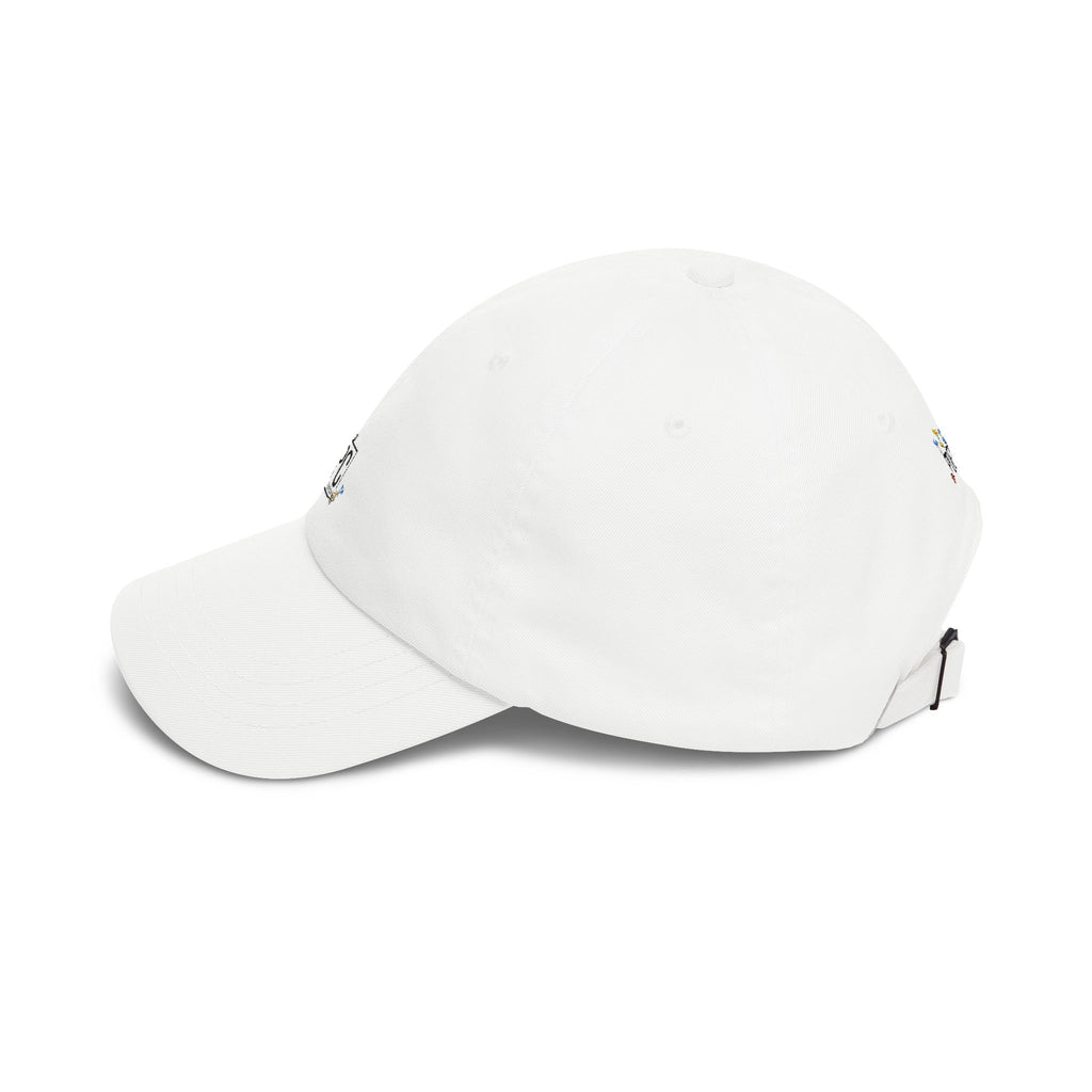 Dad Cap — 'PC' floral Logo & "Poetic Chaos" Embroidered Casual Baseball Hat