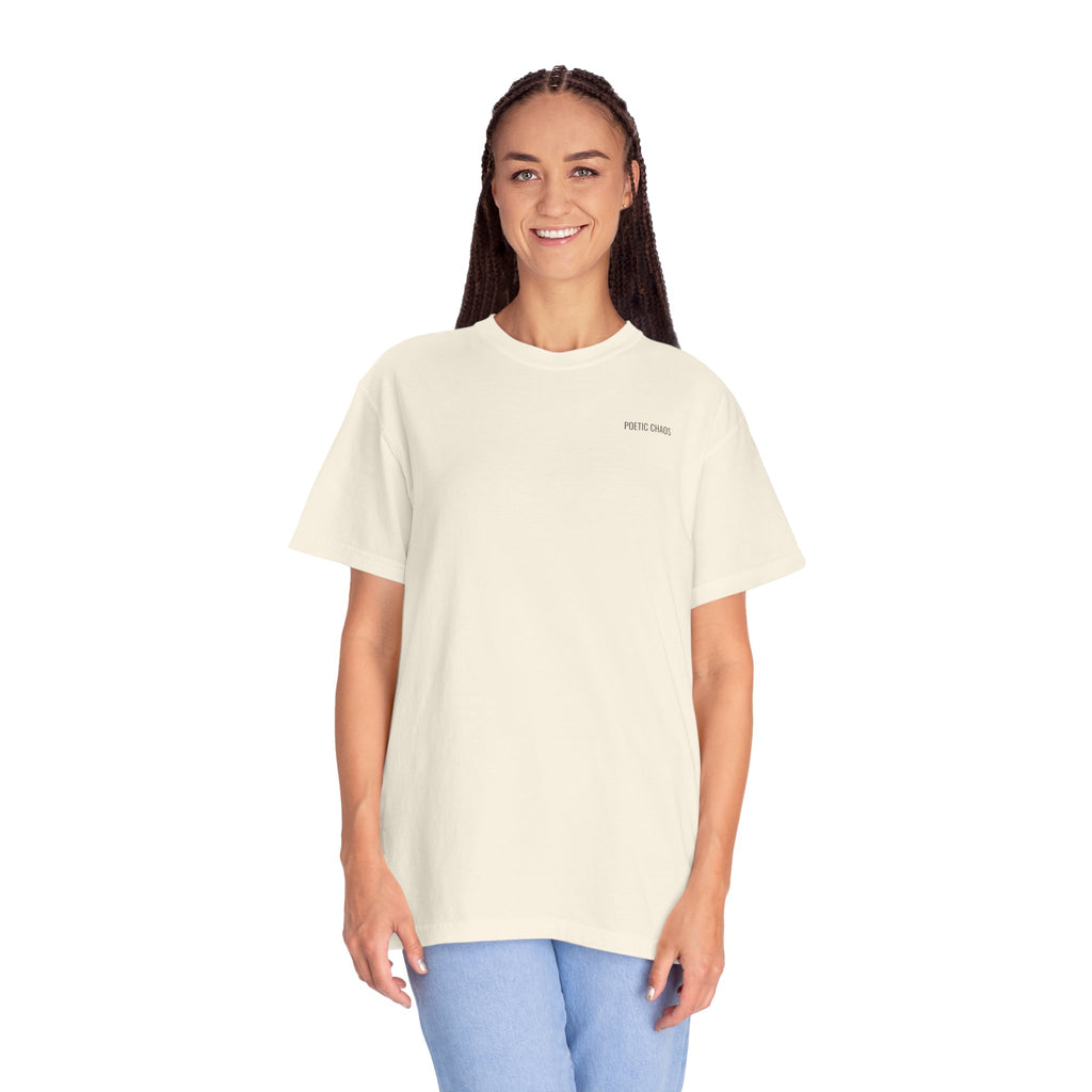 Poetic Chaos minimal t-shirt