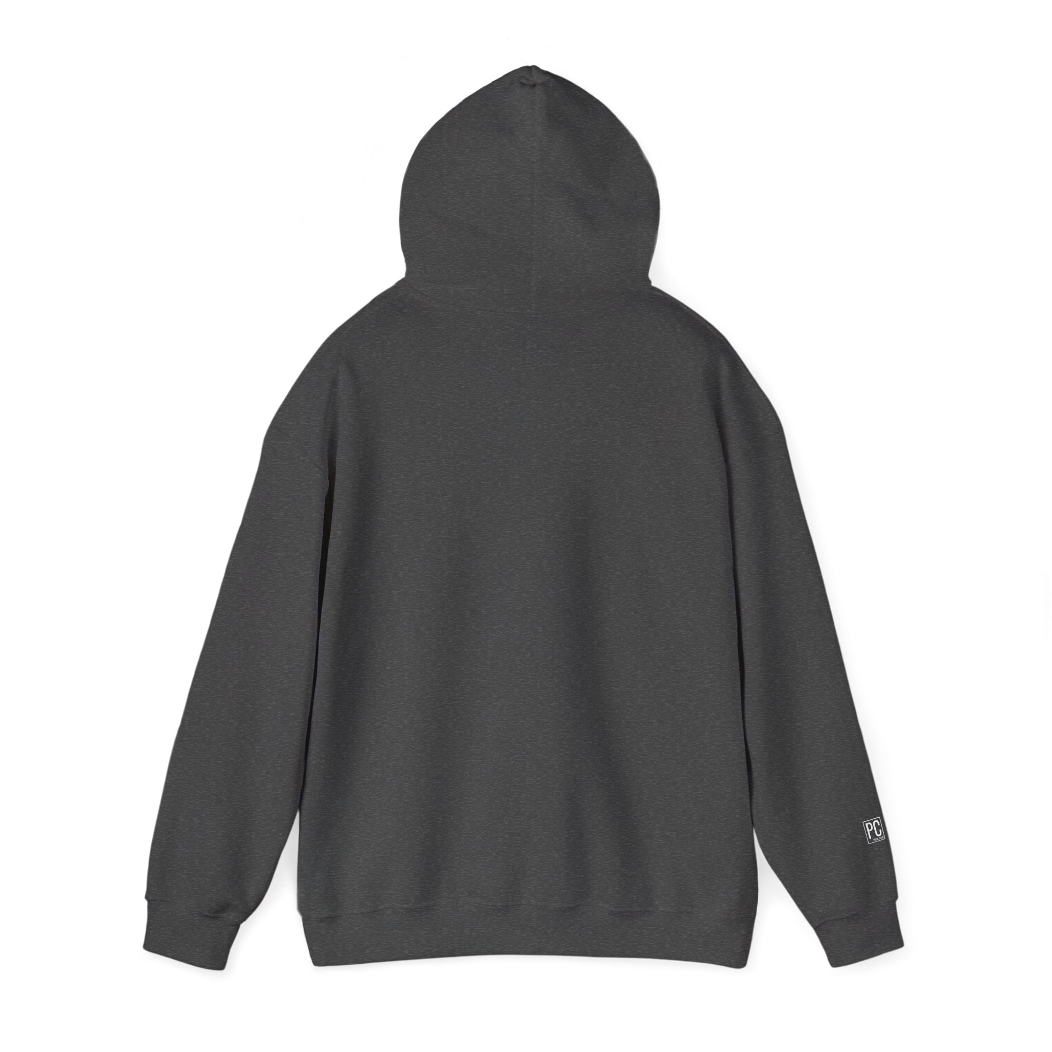 Poetic Chaos Hoodie — Minimal Black Streetwear Pullover white label