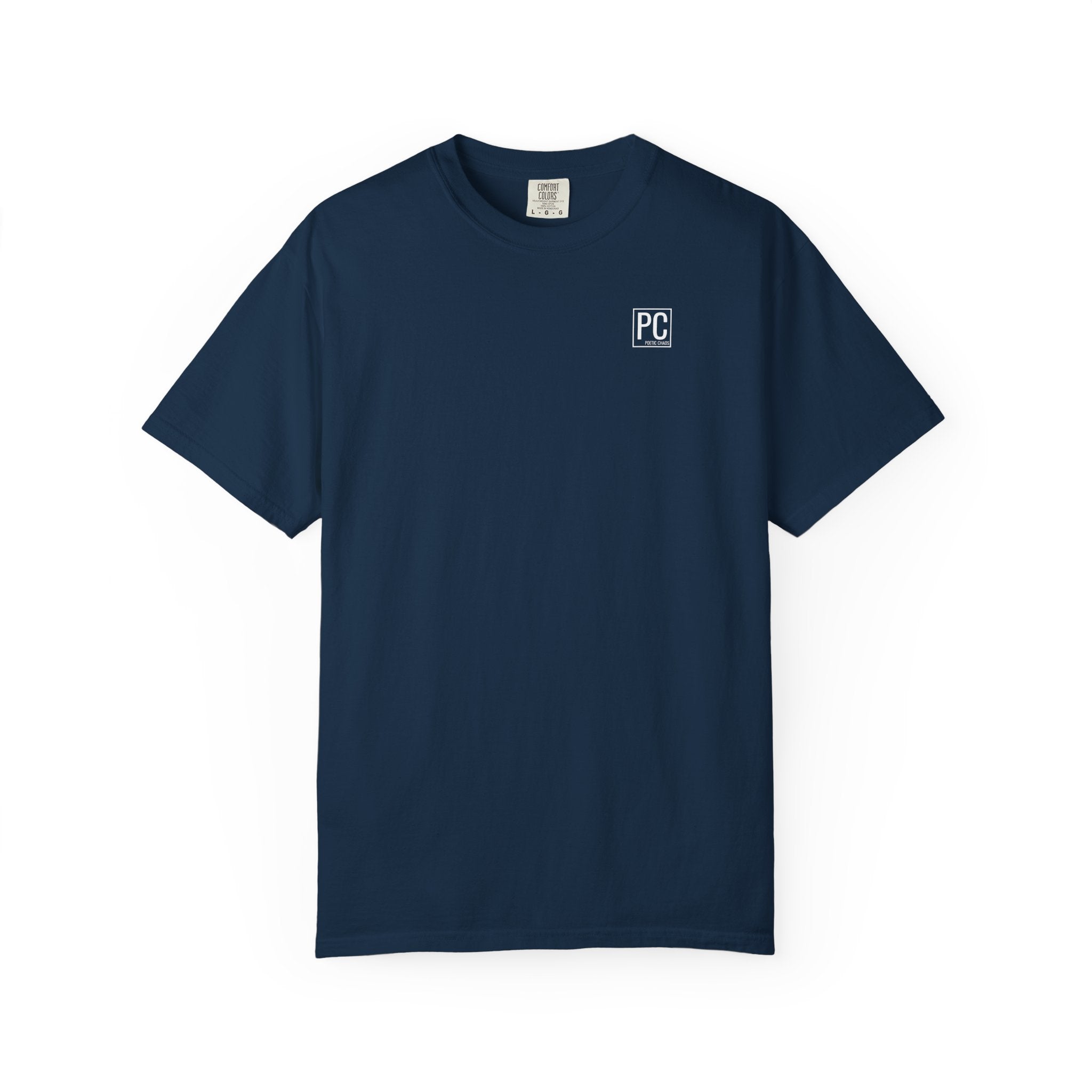 Poetic Chaos minimal t-shirts white label