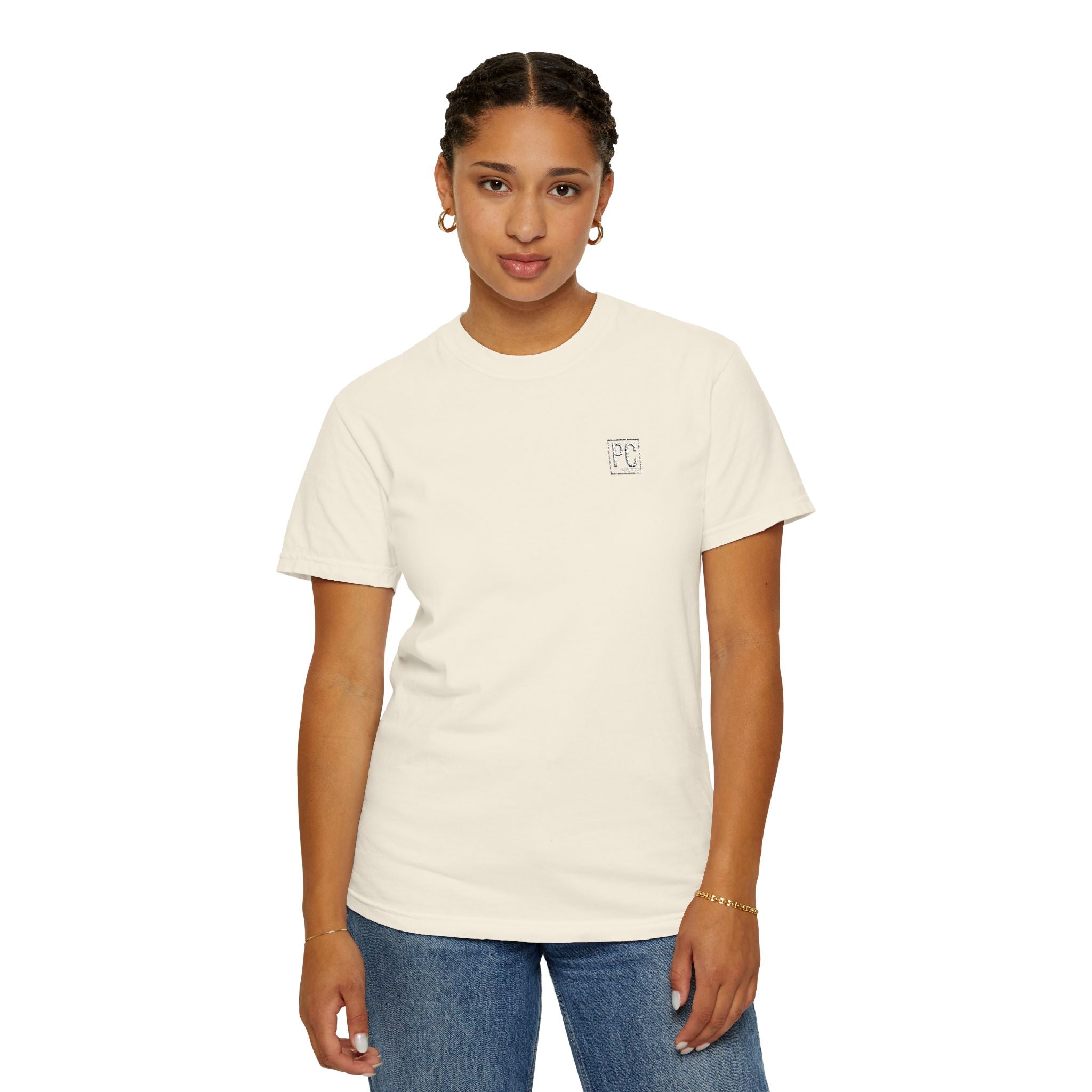 Poetic Chaos Embroided White Logo