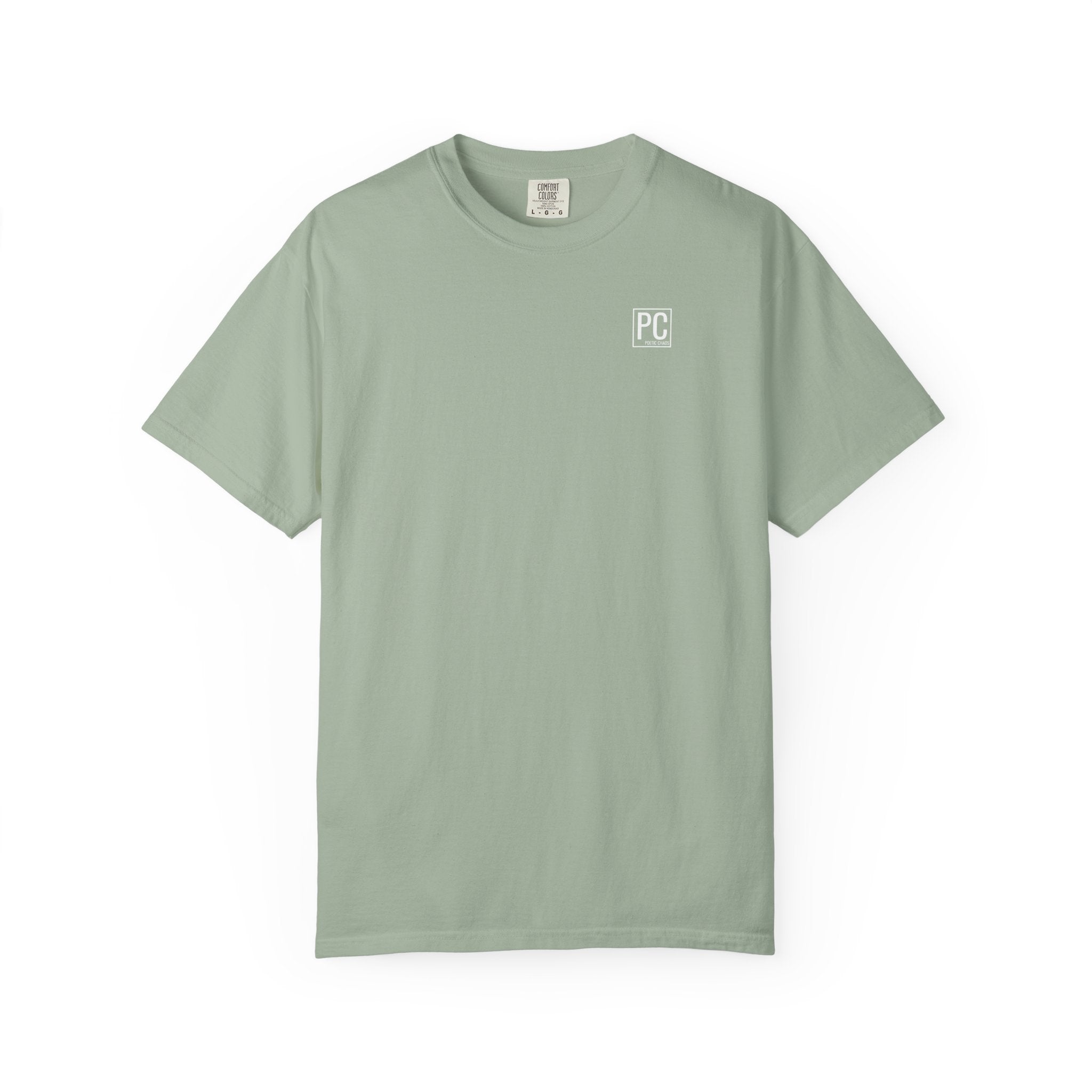 Poetic Chaos minimal t-shirts white label