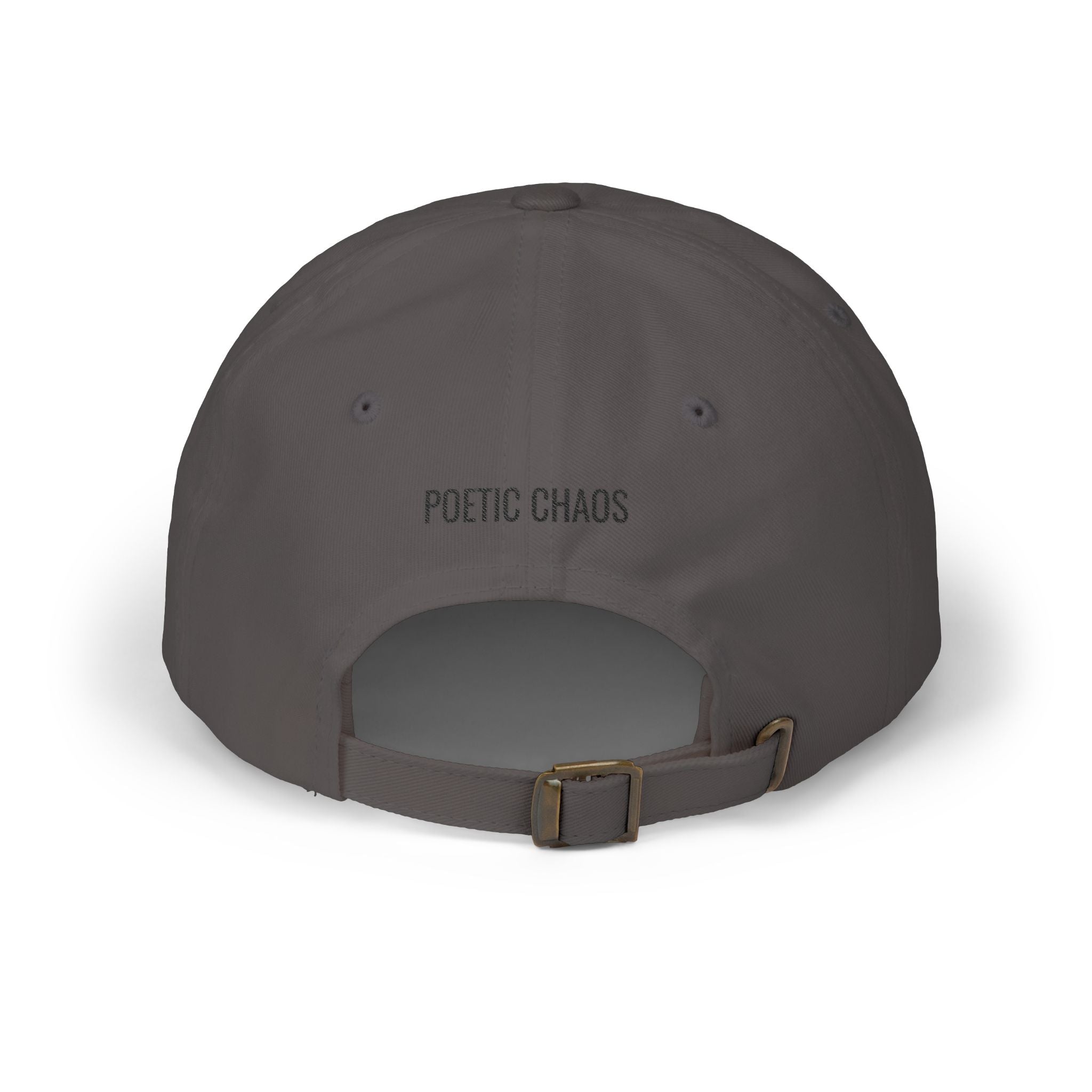 Poetic Chaos Classic Dad Cap — Minimal PC Logo Baseball Hat