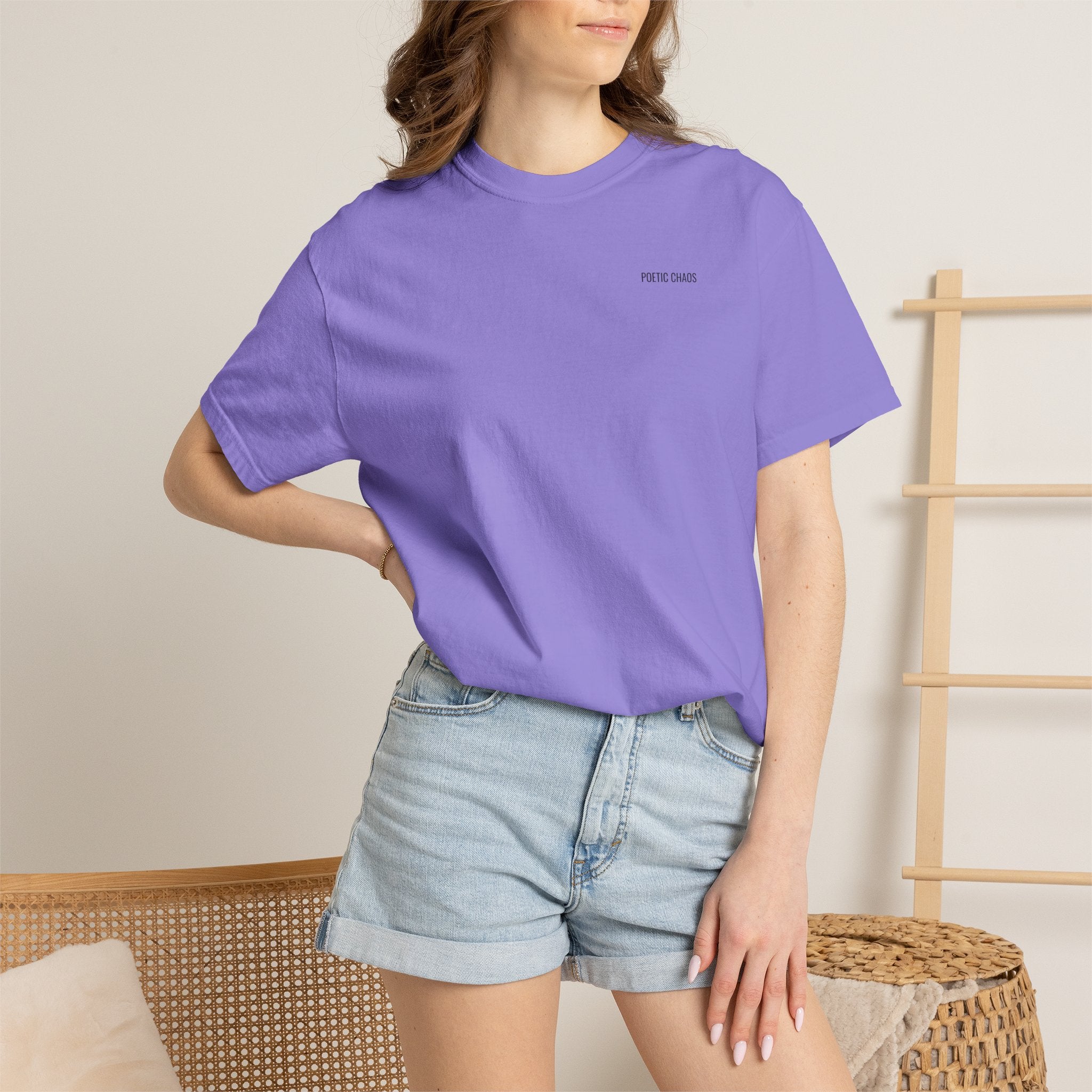 Poetic Chaos minimal t-shirt