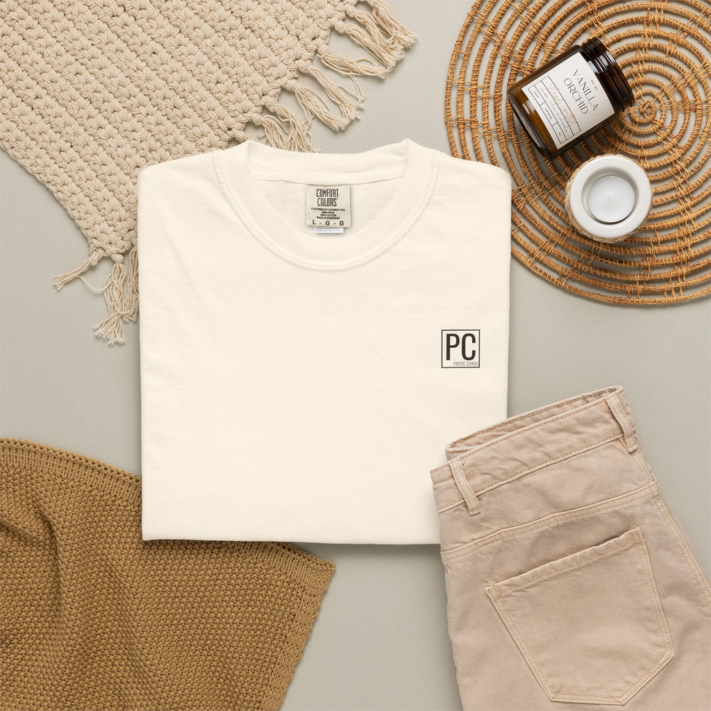 Poetic Chaos logo t-shirt