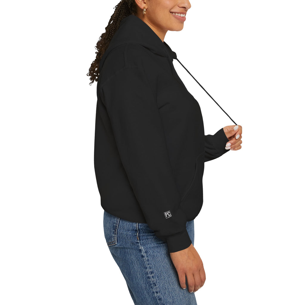 Poetic Chaos Hoodie –White label logo Cozy Streetwear Pullover