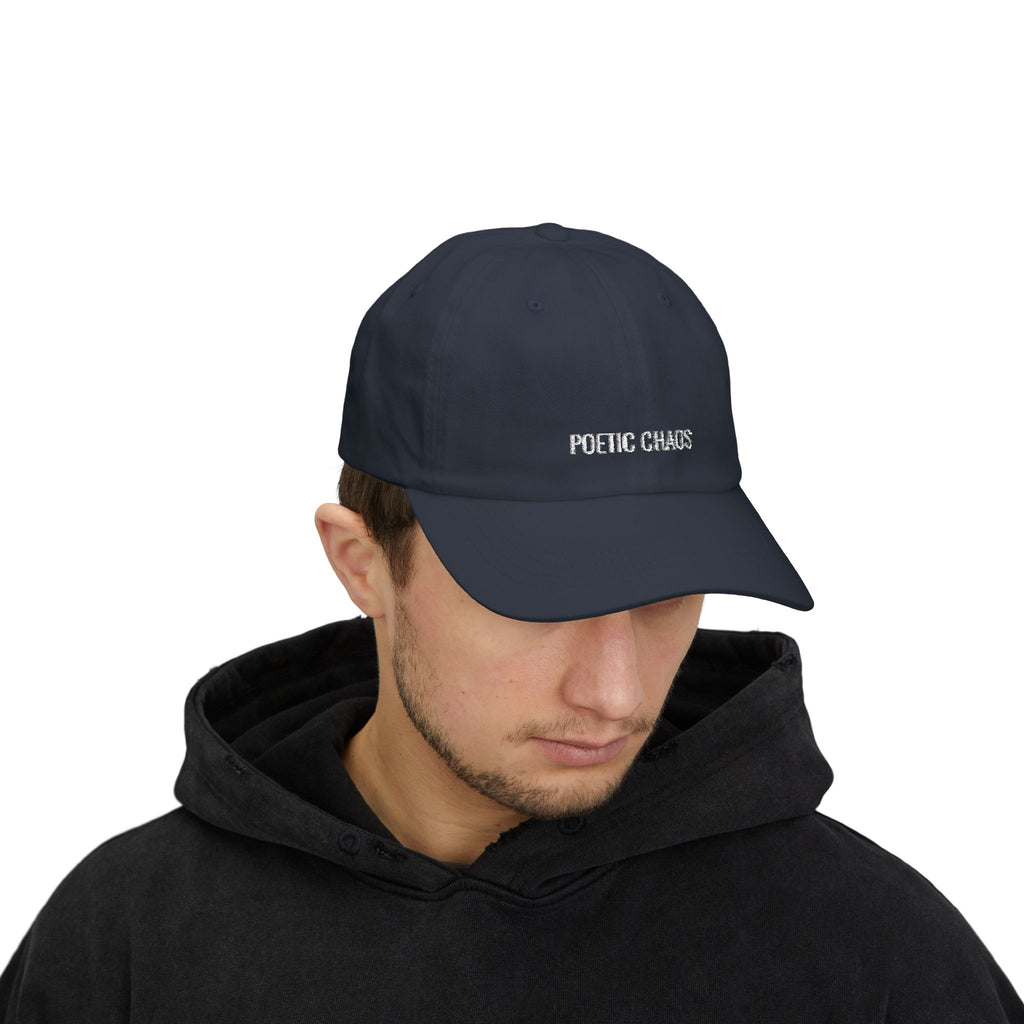 Poetic Chaos white label Classic Dad Cap