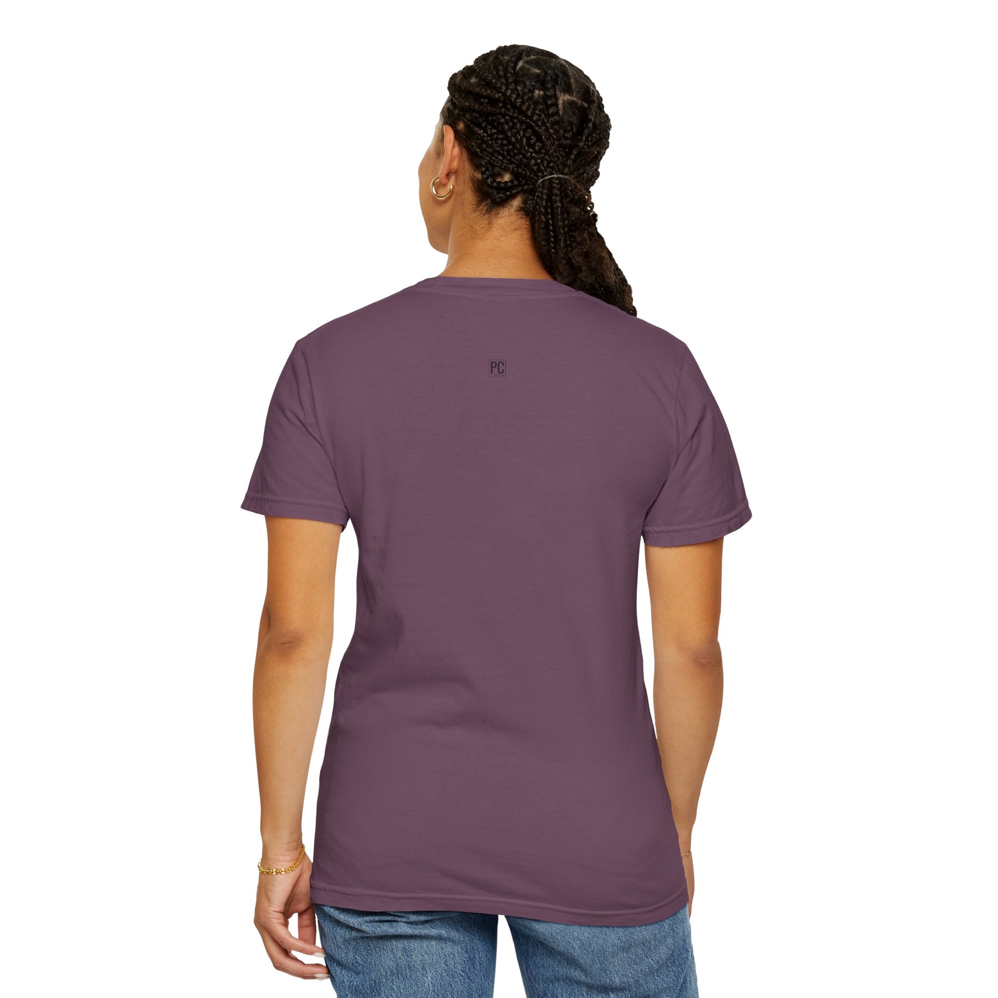 Poetic Chaos T-Shirt — Minimal Text Graphic Tee ("Poetic Chaos")